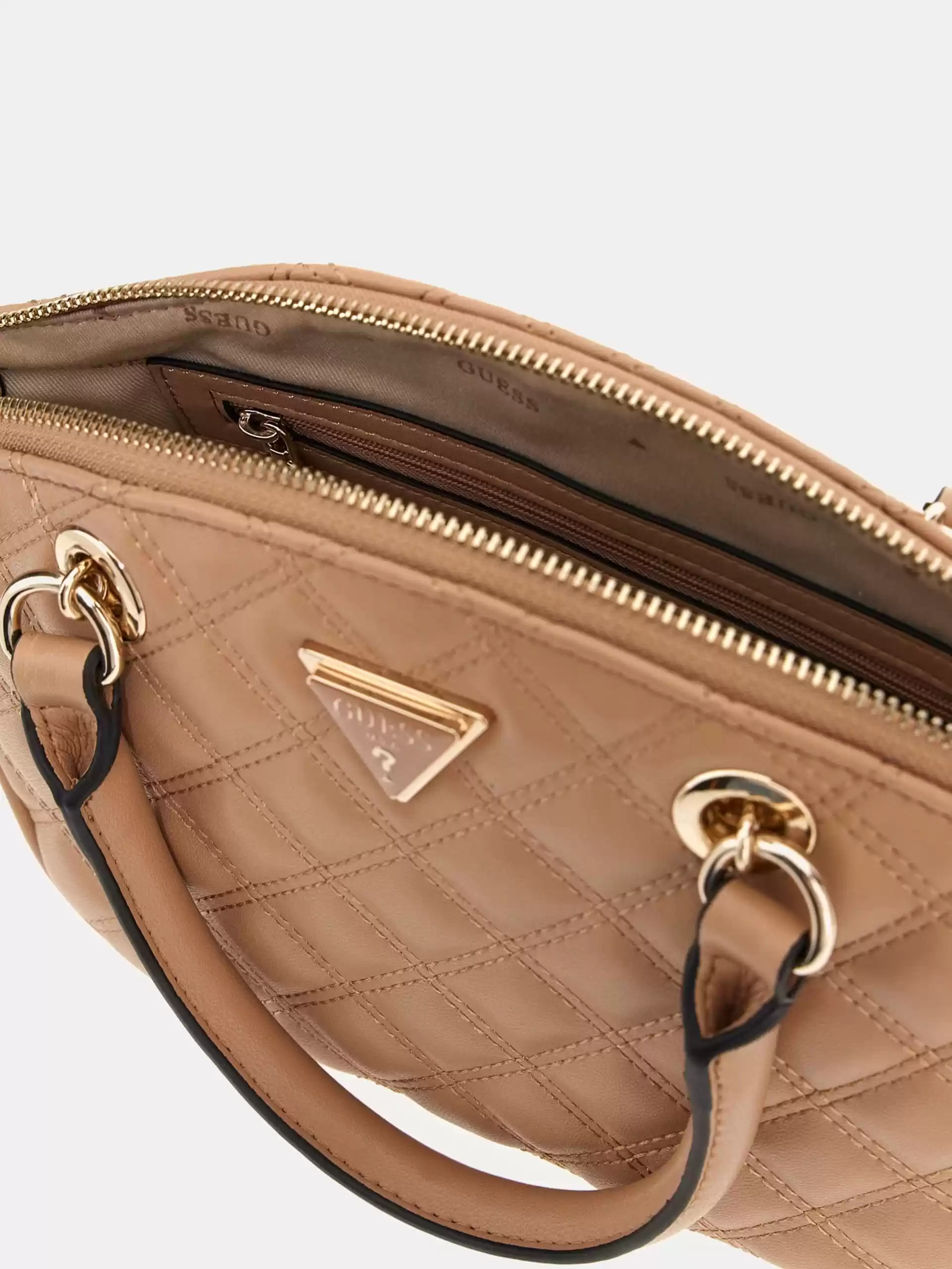 Guess Kadın Bej Giully Mini Satchel Çanta