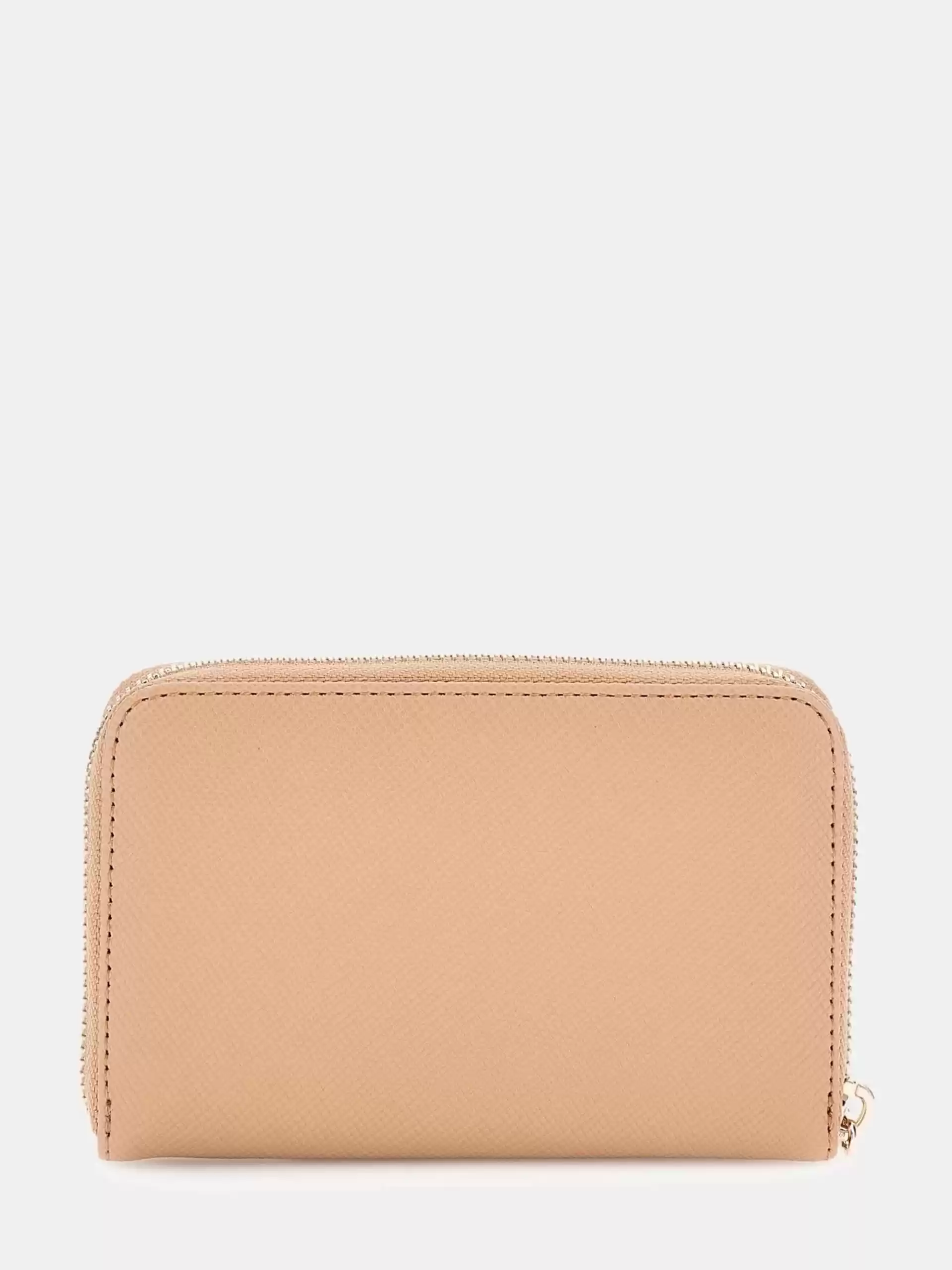 Guess Kadın Bej Laurel Orta Boy Fermuarlı Cüzdan