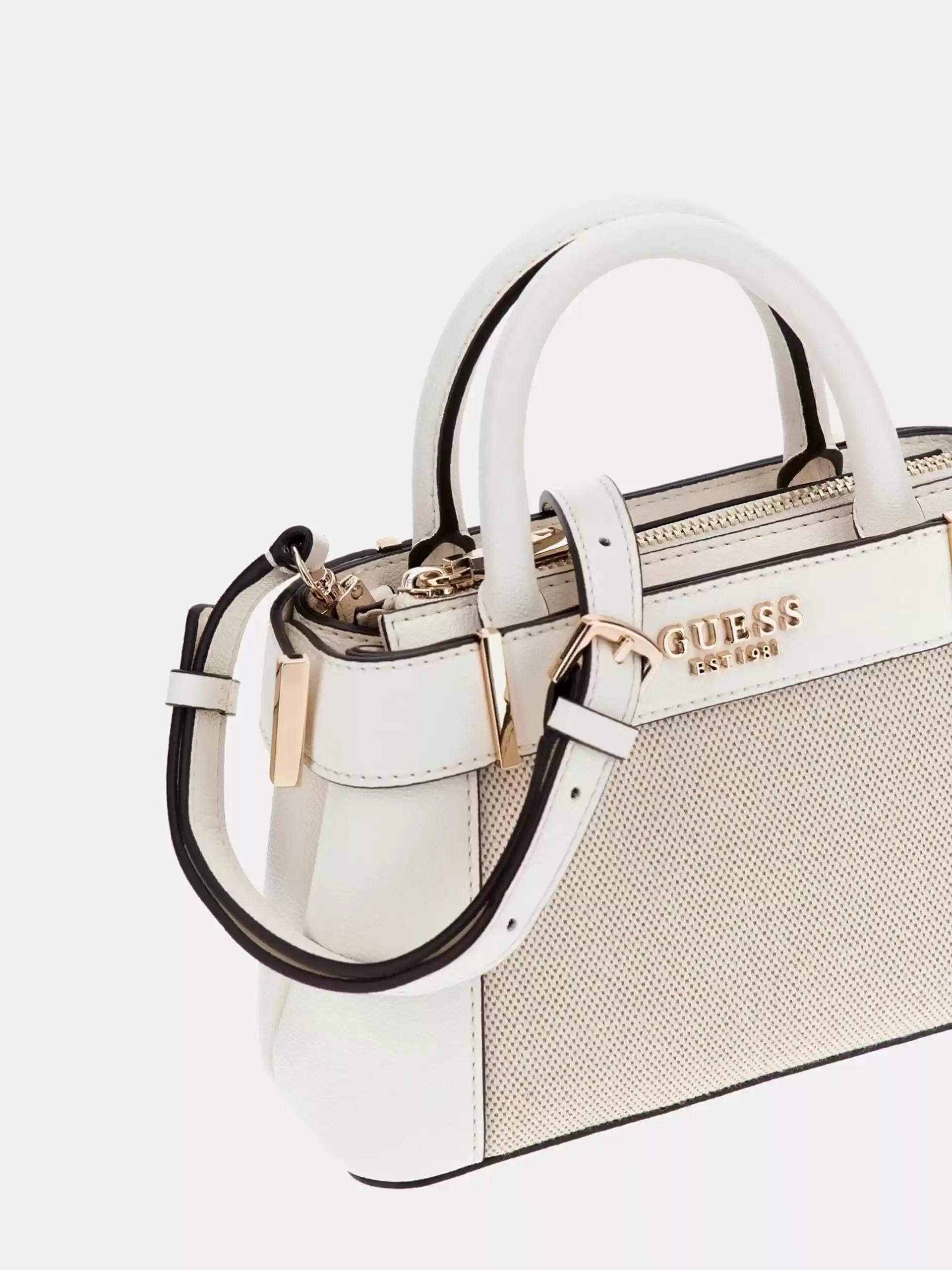 Guess Kadın Beyaz Anadela Mini Satchel Çanta