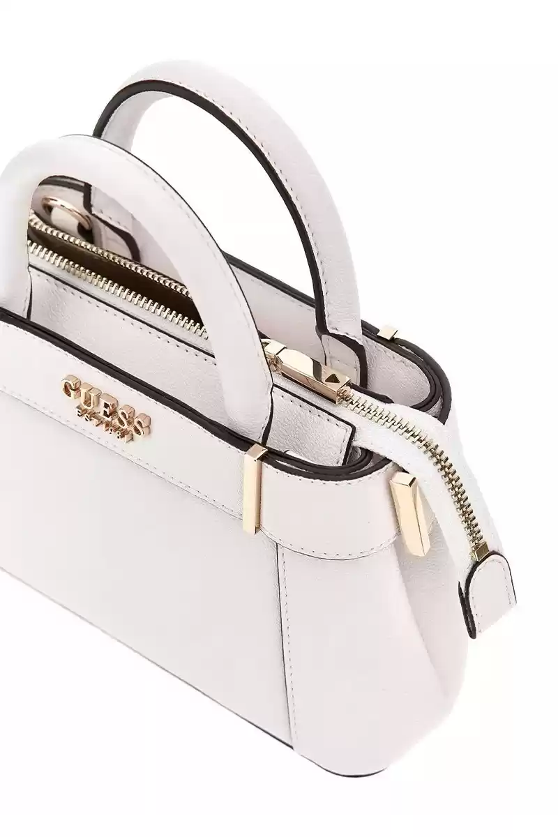 Guess Kadın Beyaz Anadela Mini Satchel Çanta