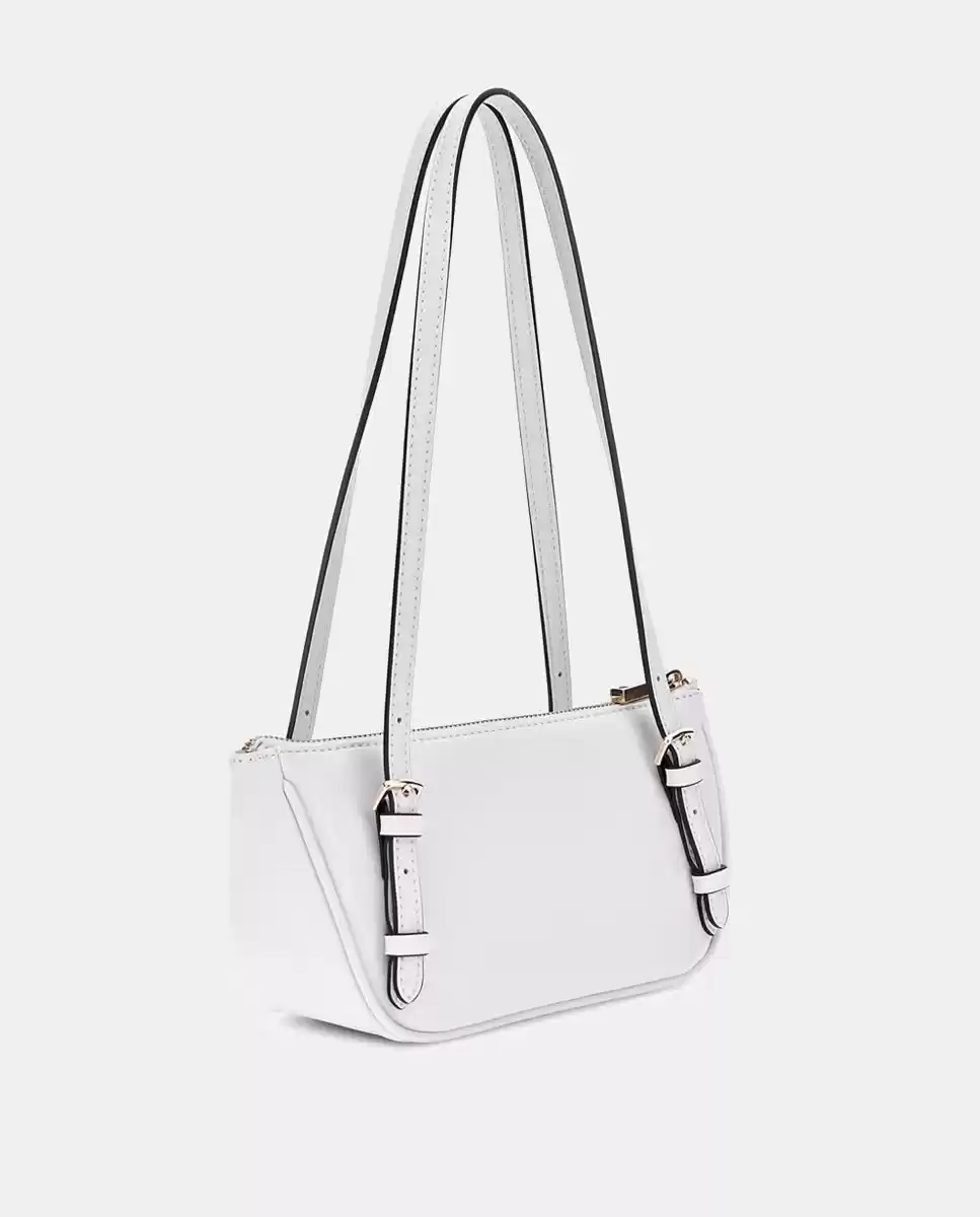 Guess Kadın Beyaz Cerelia Mini Omuz Askılı Satchel Çanta