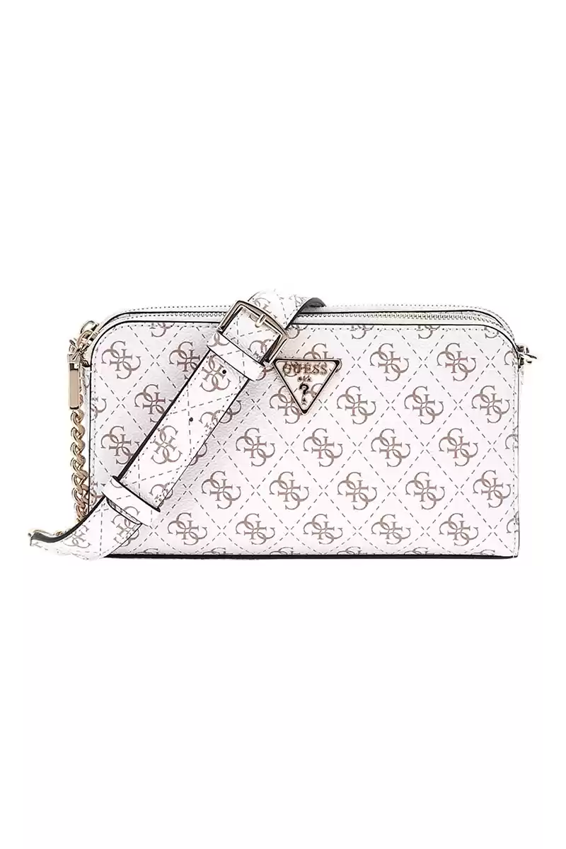 Guess Kadın Krem Eco Erica Logolu Çanta