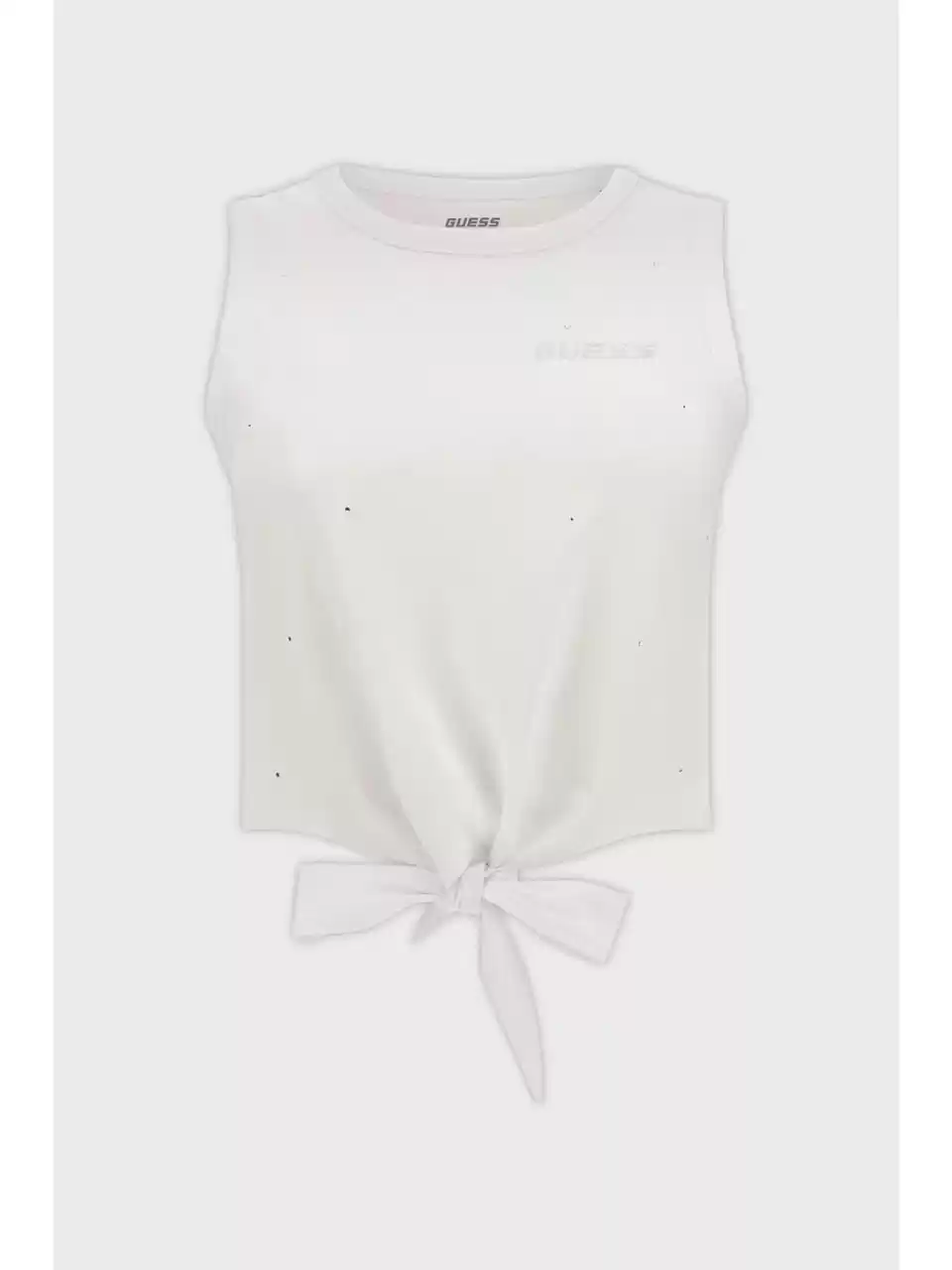Guess Kadın Beyaz Primula Taş Detaylı Atlet