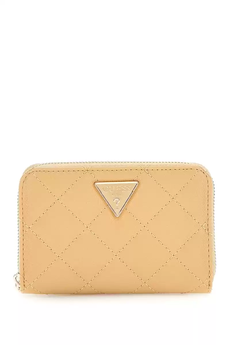 Guess Kadın Bej Eco Carly Cüzdan