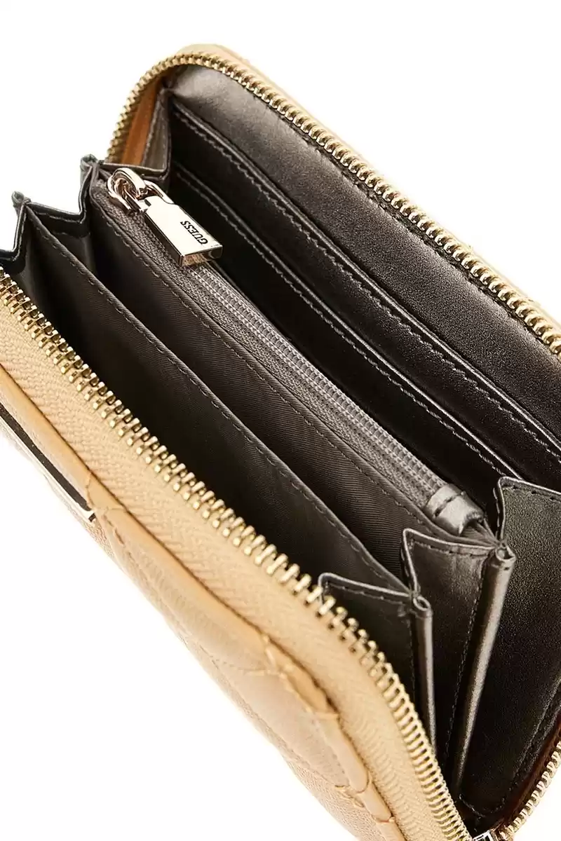 Guess Kadın Bej Eco Carly Cüzdan