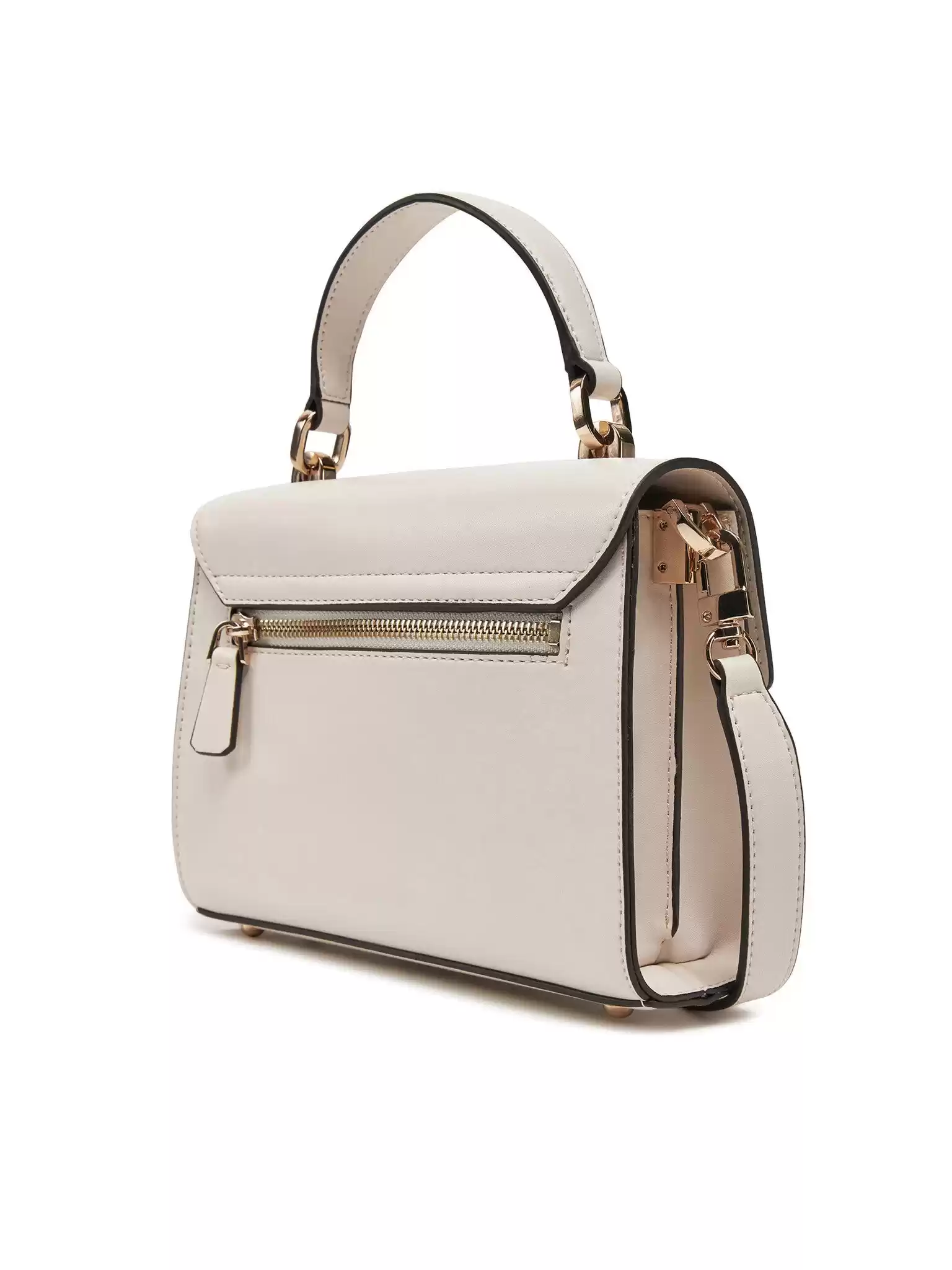 Guess Kadın Ekru Eco Aldith Mini El Saplı Flap Çanta