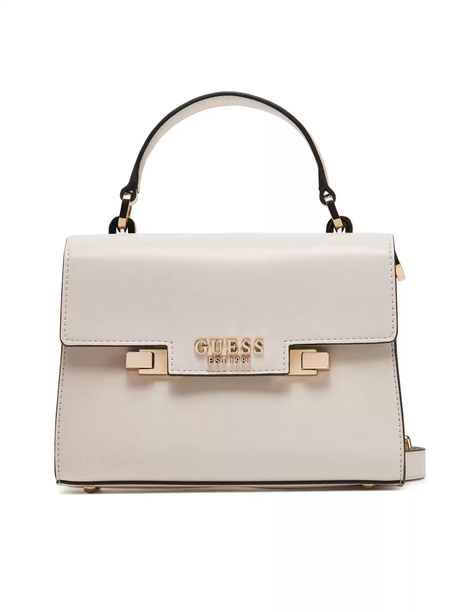 Guess Kadın Ekru Eco Aldith Mini El Saplı Flap Çanta