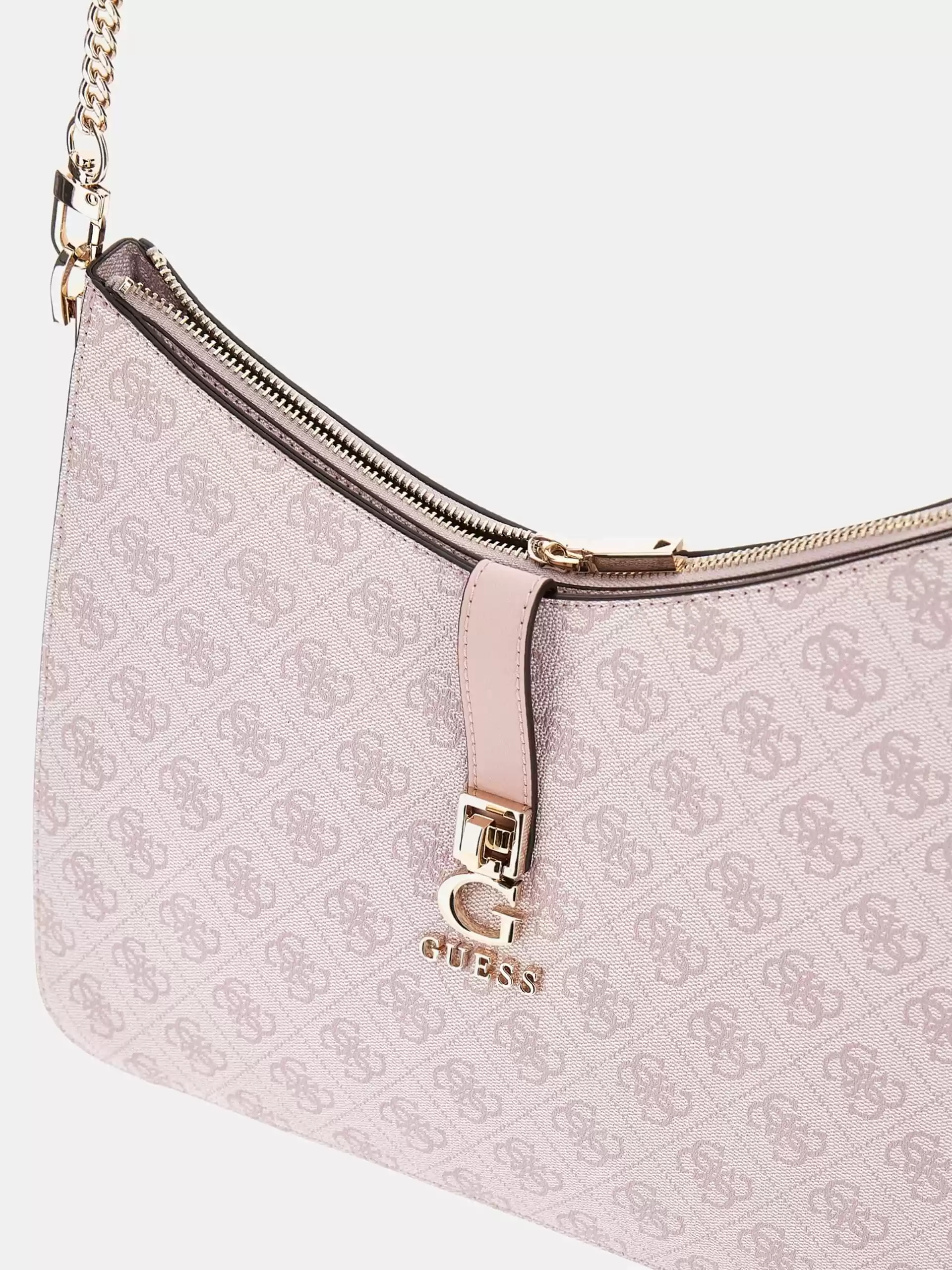 Guess Kadın Pembe Zamira Hobo Omuz Çantası