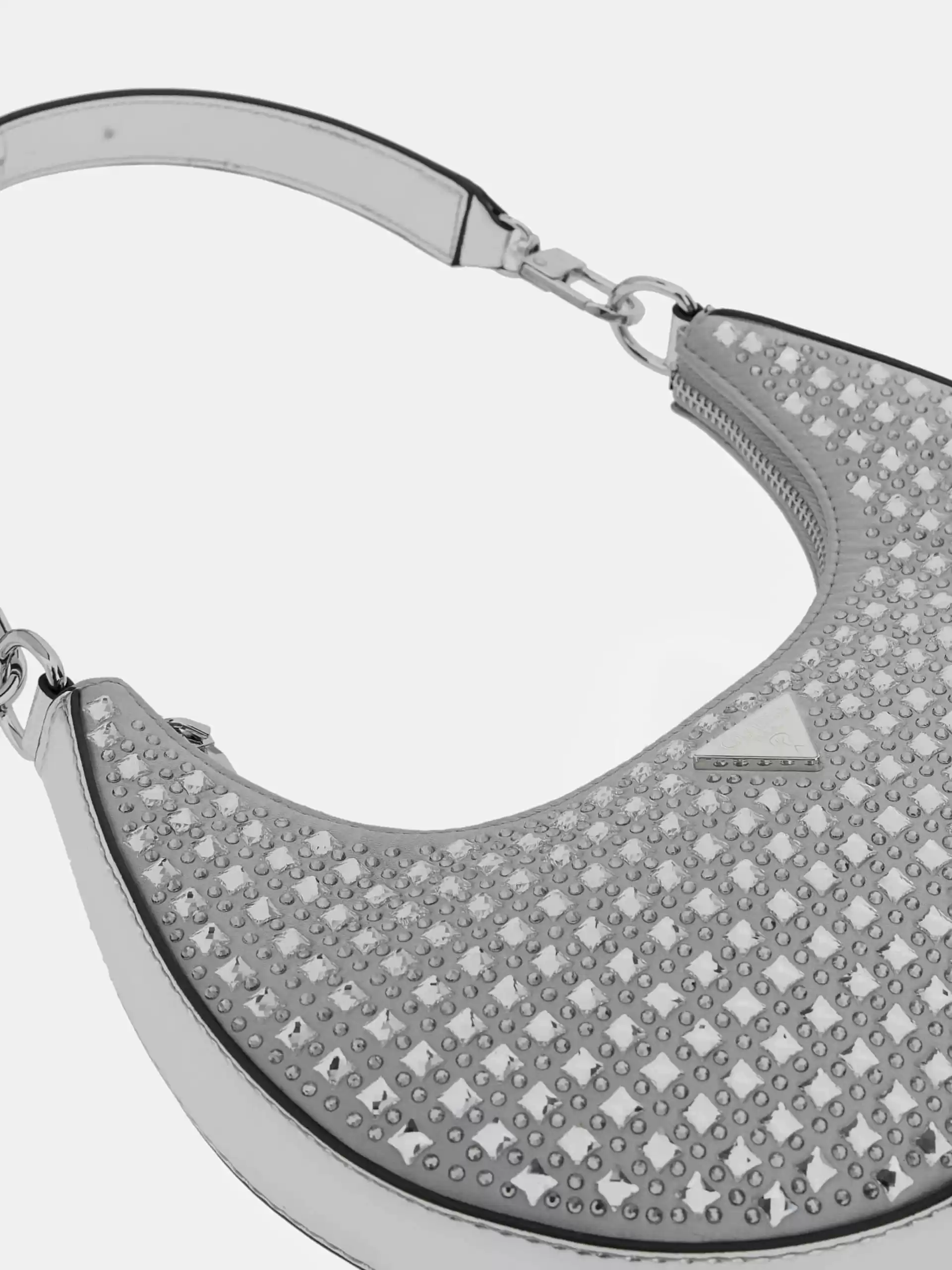 Guess Kadın Gri Lua Küçük Hobo Çanta