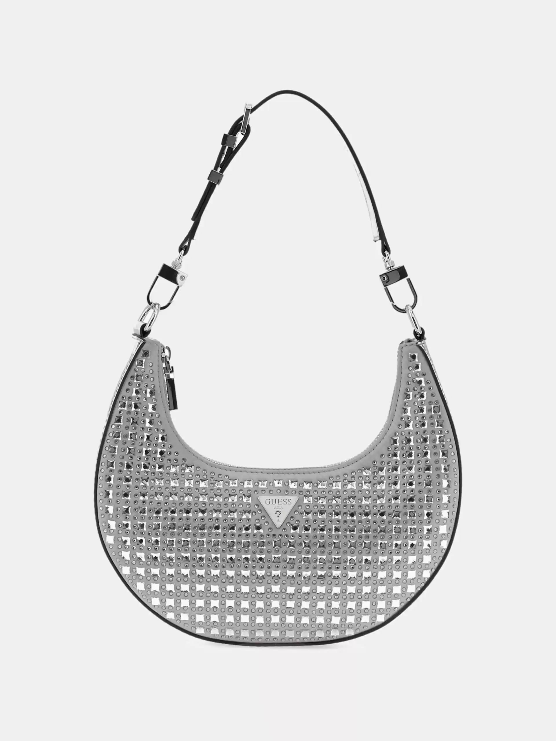 Guess Kadın Gri Lua Küçük Hobo Çanta