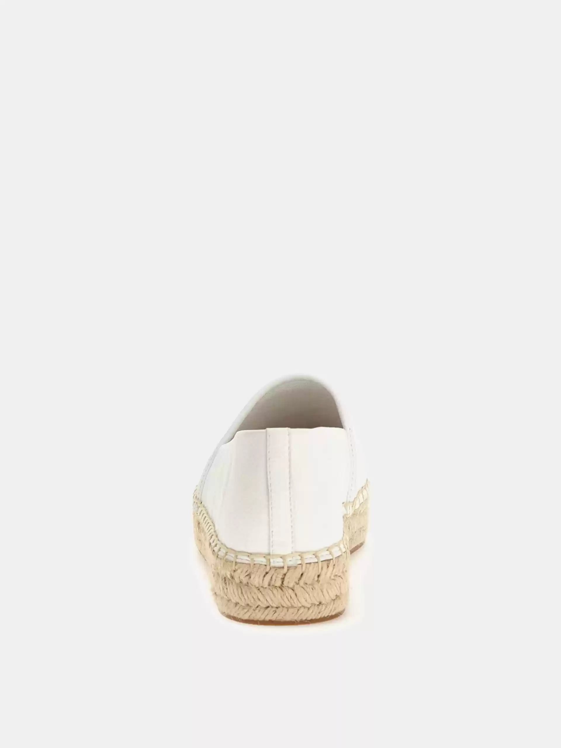 Guess Kadın Jolandon Beyaz Üçgen Logolu Espadril Babet