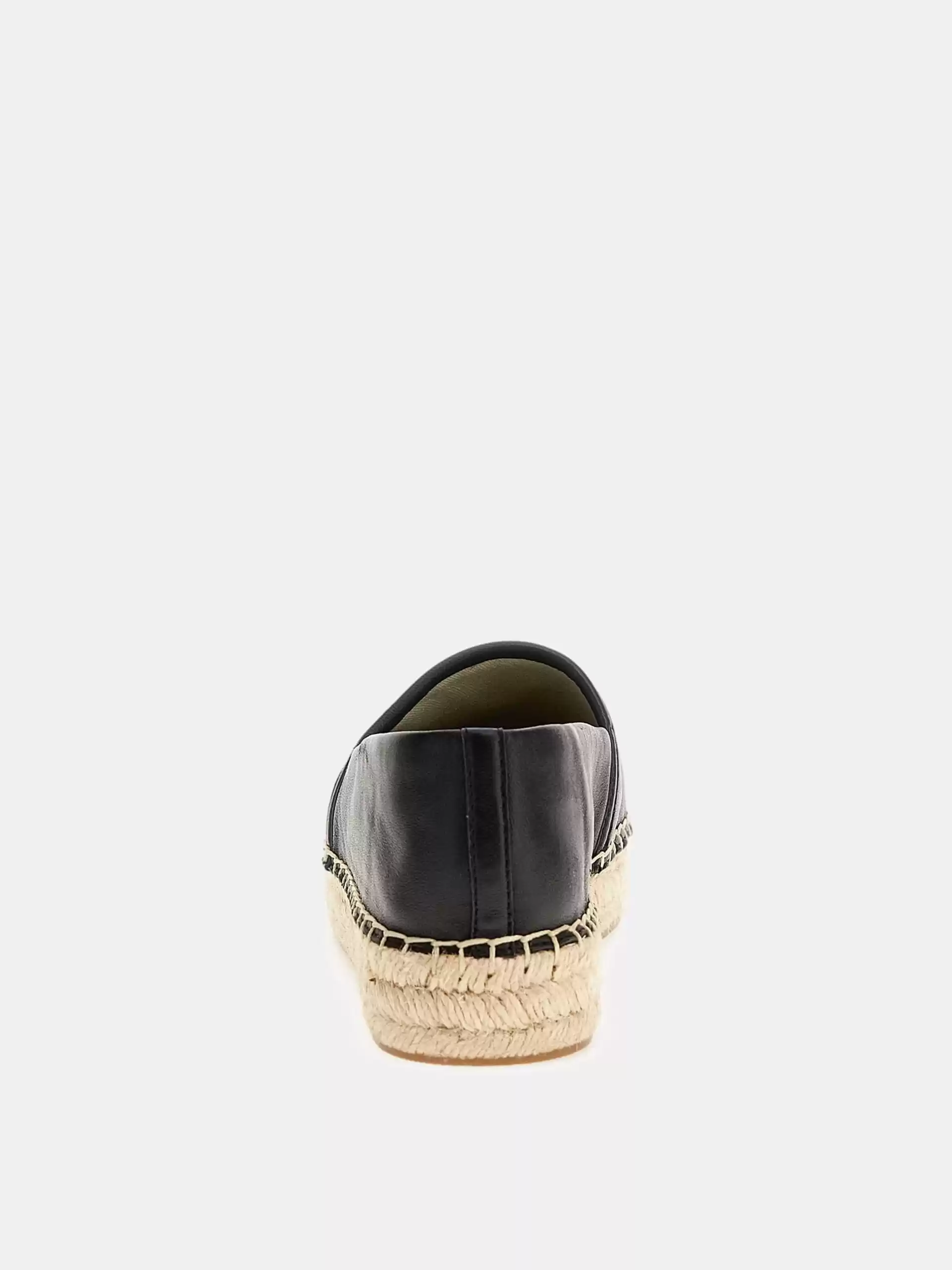 Guess Kadın Jolandon Siyah Üçgen Logolu Espadril Babet