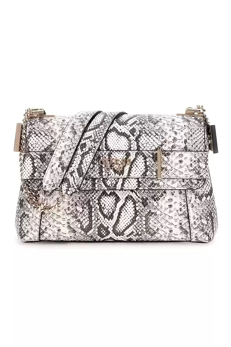 Guess Kadın Kahverengi Anadela Dönüştürülebilir Flap Crossbo