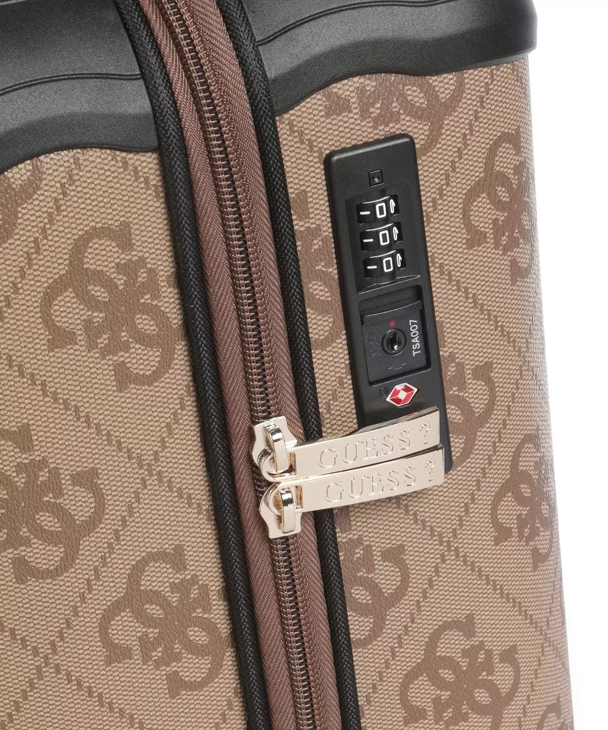 Guess Kadın Kahverengi Berta 18 İnç 8 Teker Bavul