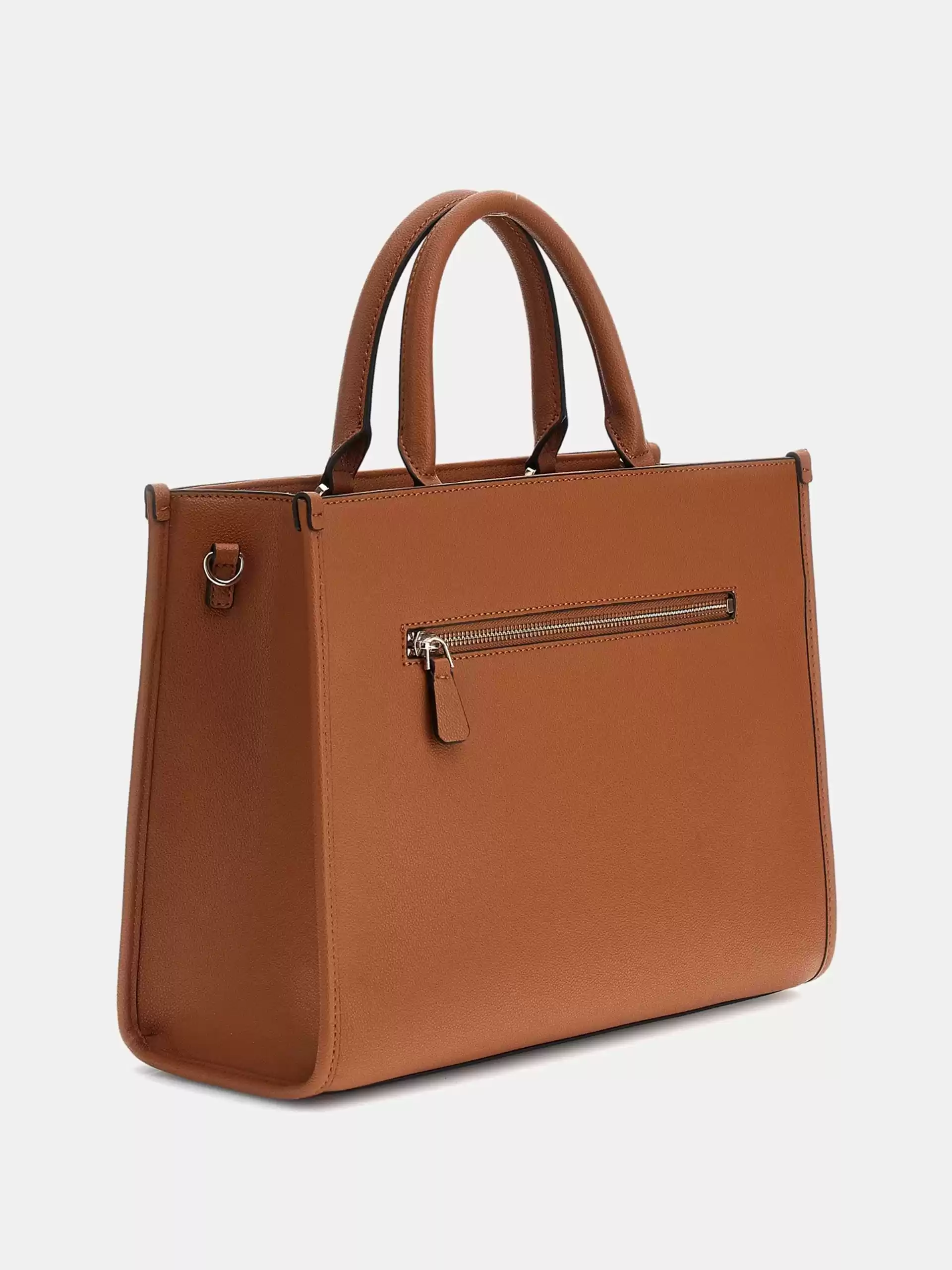 Guess Kadın Kahverengi Nastra İki Bölmeli Tote Çanta