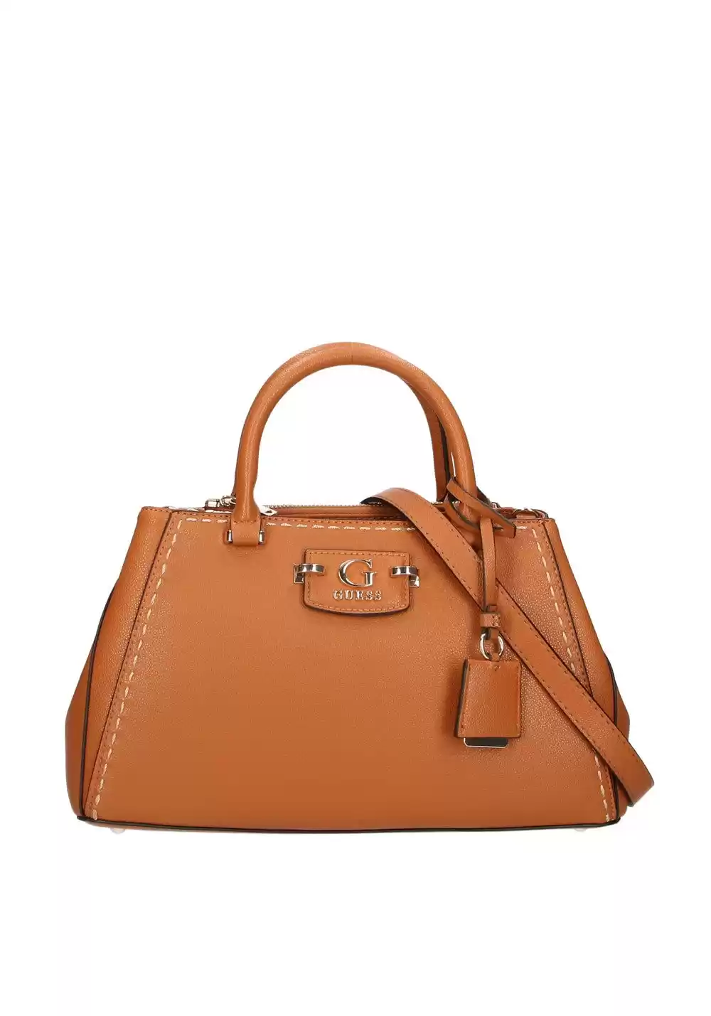 Guess Kadın Kahverengi  Nastra Society Satchel Çanta