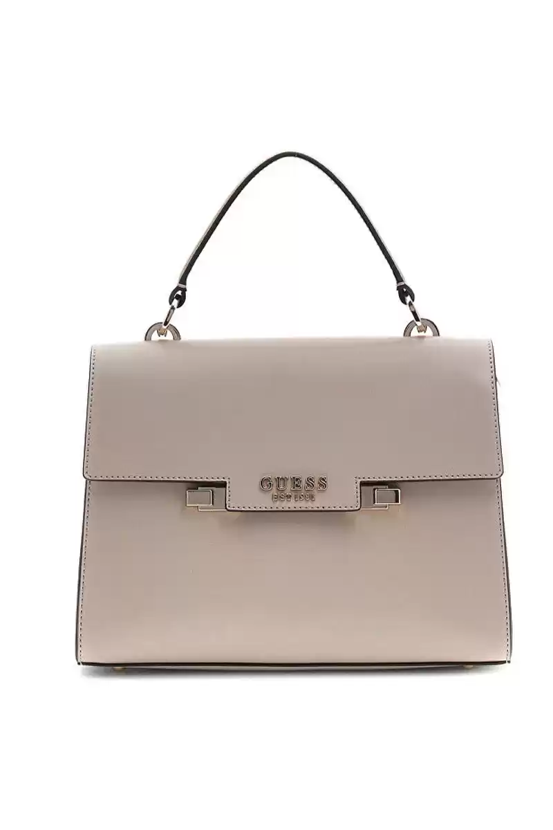 Guess Kadın Kahverengi Taba Eco Aldith El Saplı Flap Çanta