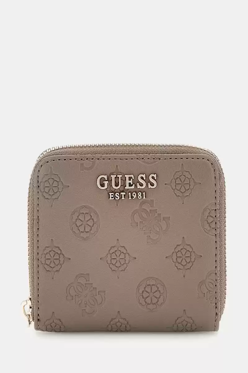 Guess Kadın Kahverengi Gerty 4G Logolu Cüzdan