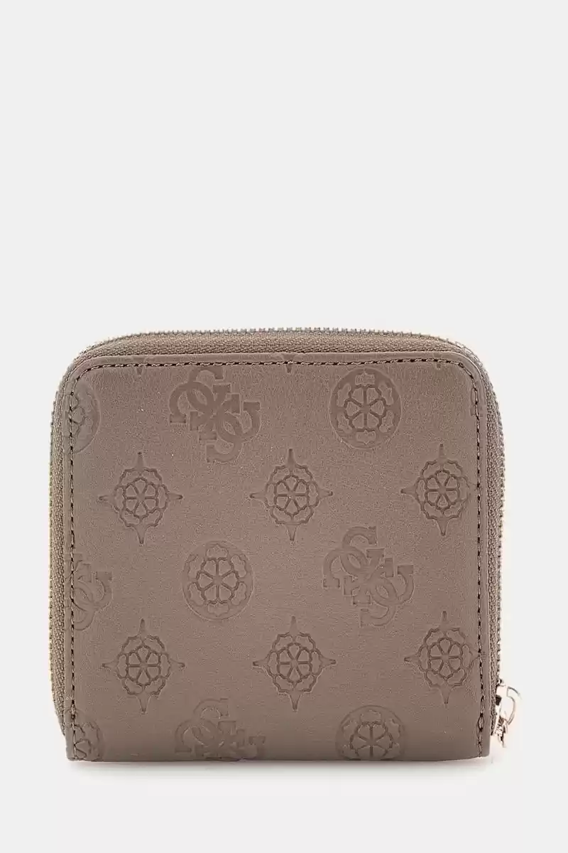 Guess Kadın Kahverengi Gerty 4G Logolu Cüzdan