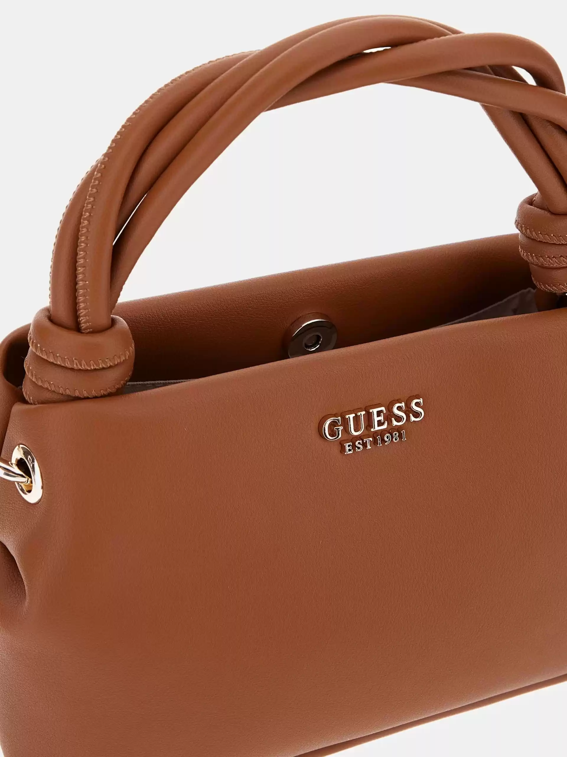Guess Kadın Kahverengi Sansa El Saplı Crossbody Çanta