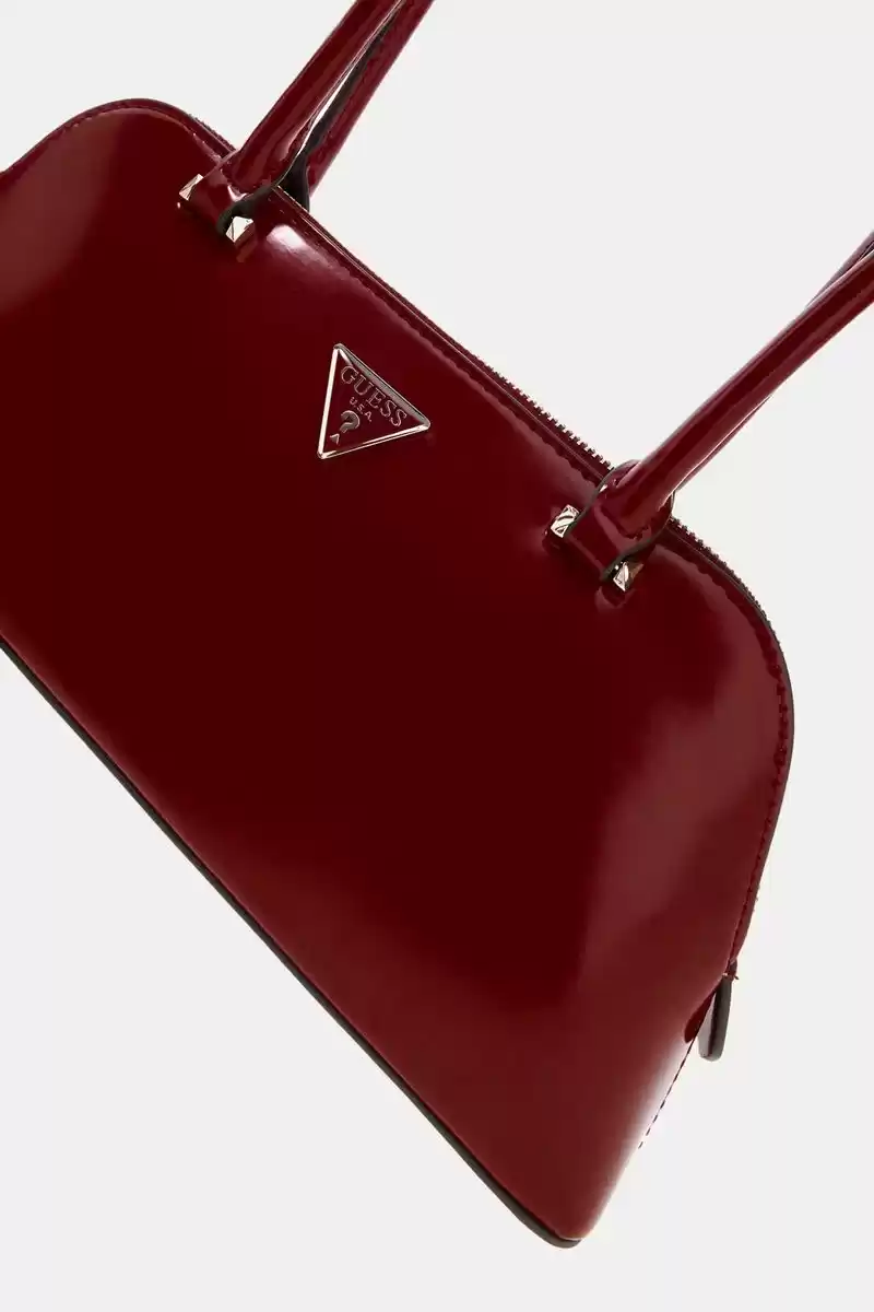 Guess Kadın Kırmızı Arnela Patent Omuz Çantası