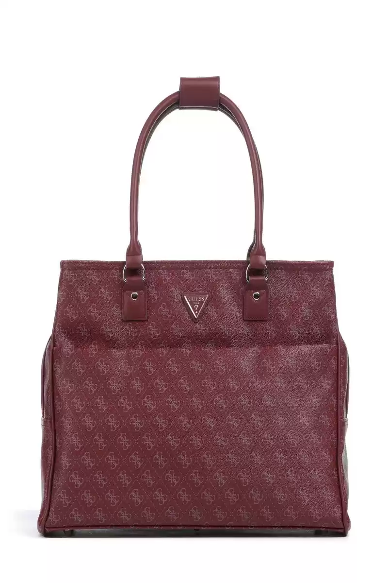 Guess Kadın Bordo Jesco Tote El Çantası