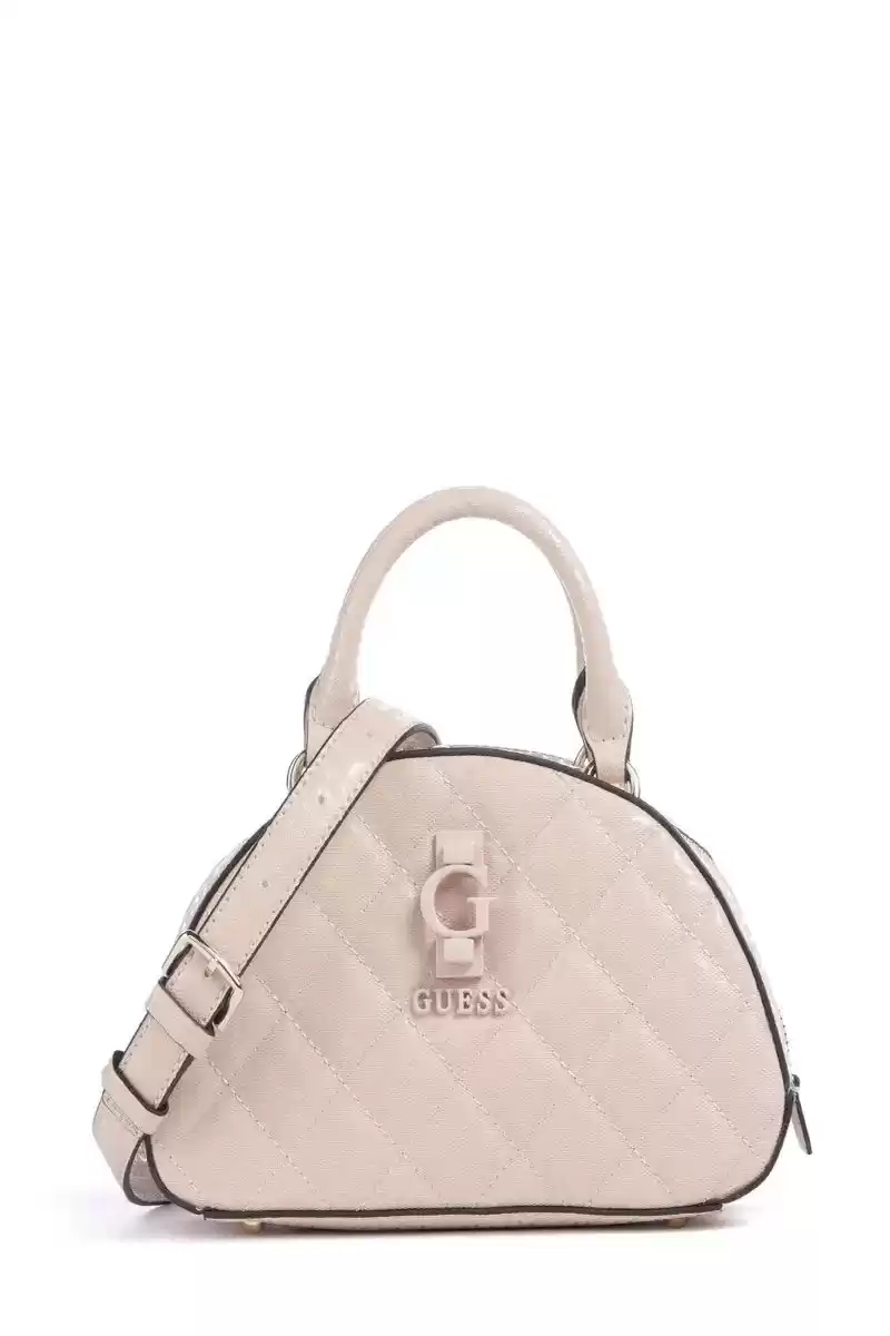 Guess Kadın Kahverengi  Bessey 4G Logolu Mini El Çantası