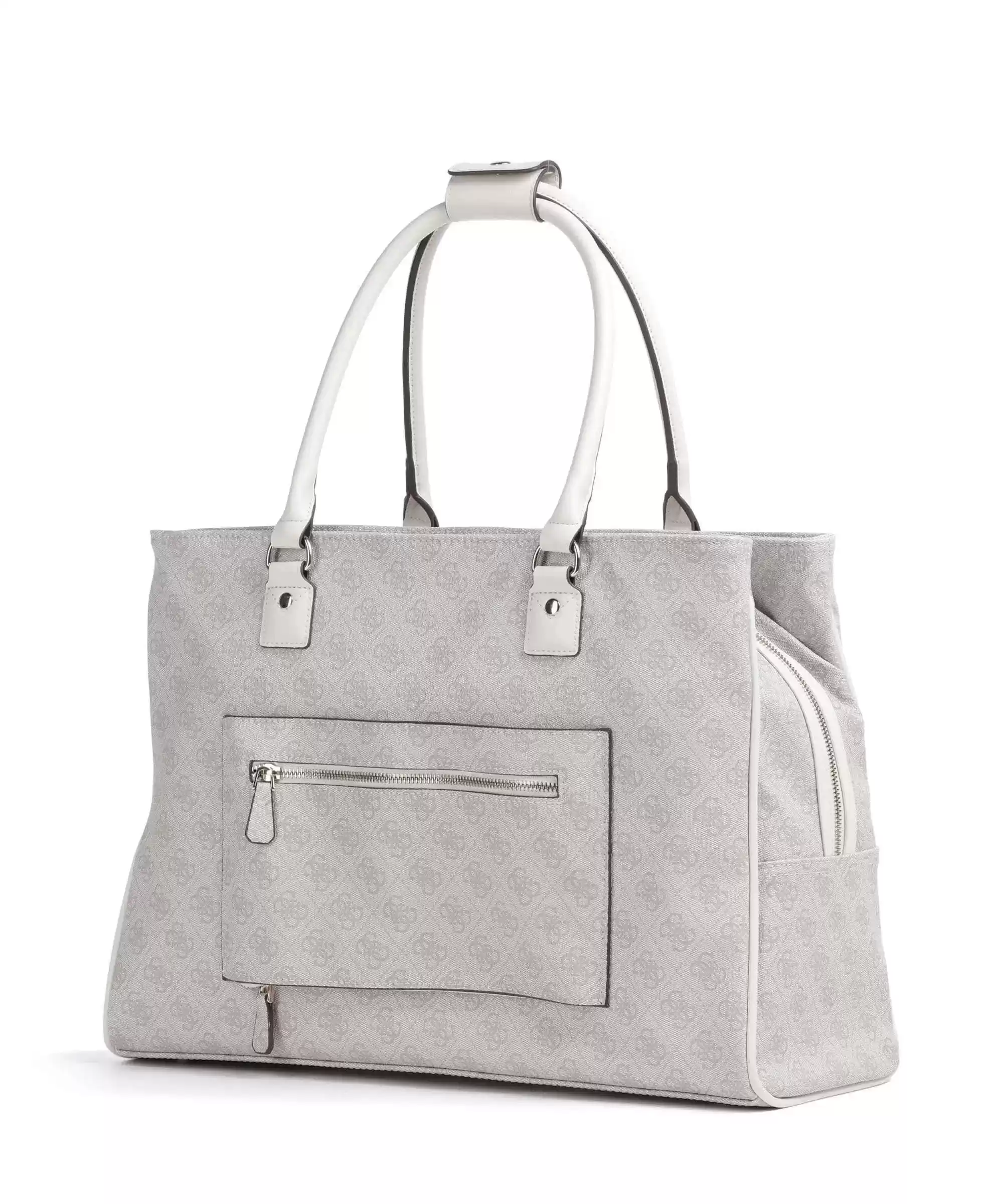 Guess Kadın Krem Jesco Shopper Tote Çanta