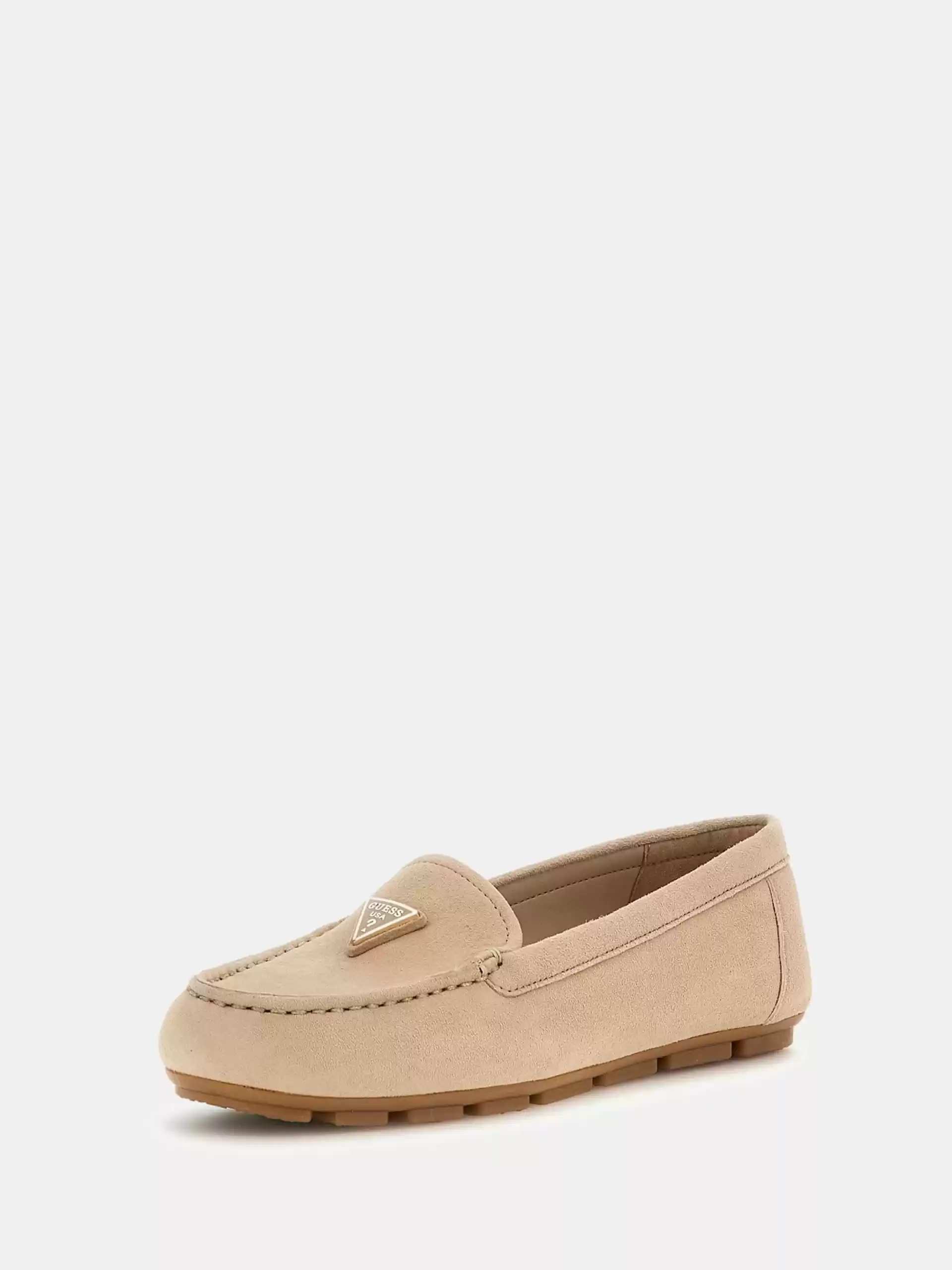 Guess Kadın Kahverengi Lilan Taupe Süet (Ayakkabı/Sandalet)