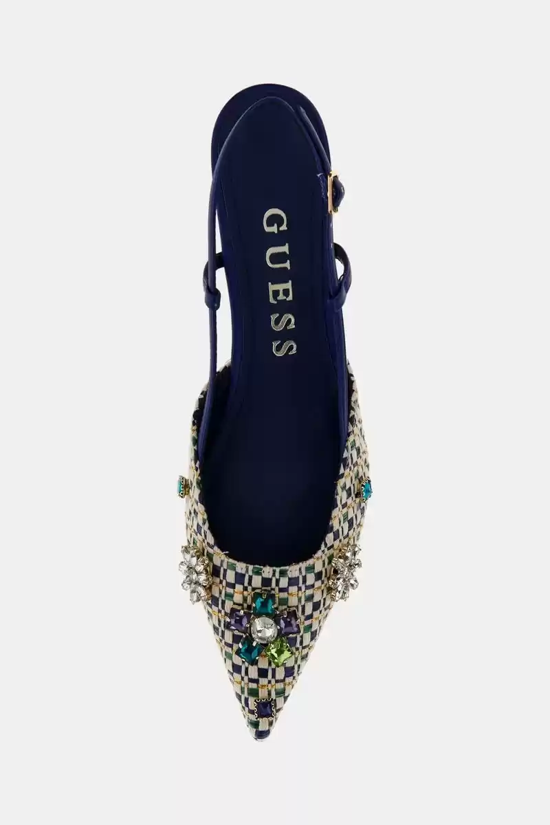 Guess Kadın Mavi Jesseny Topuklu Ayakkabı