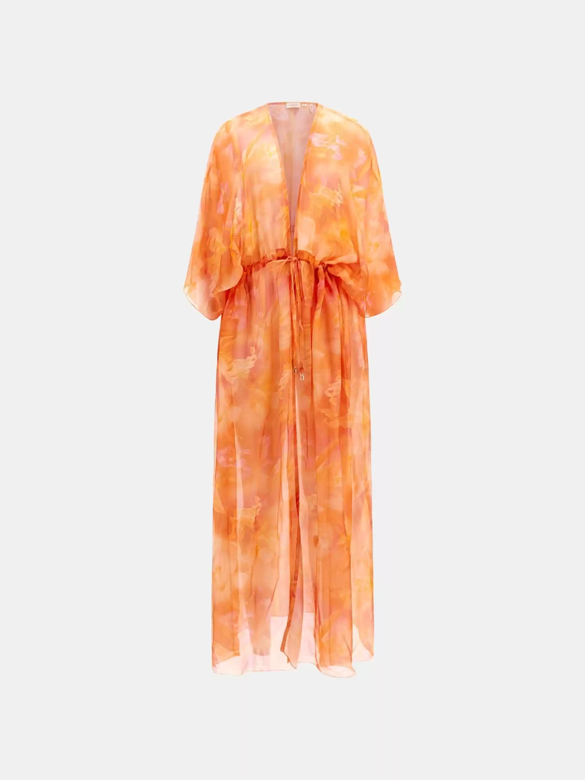 Guess Kadın Turuncu Uzun Kimono