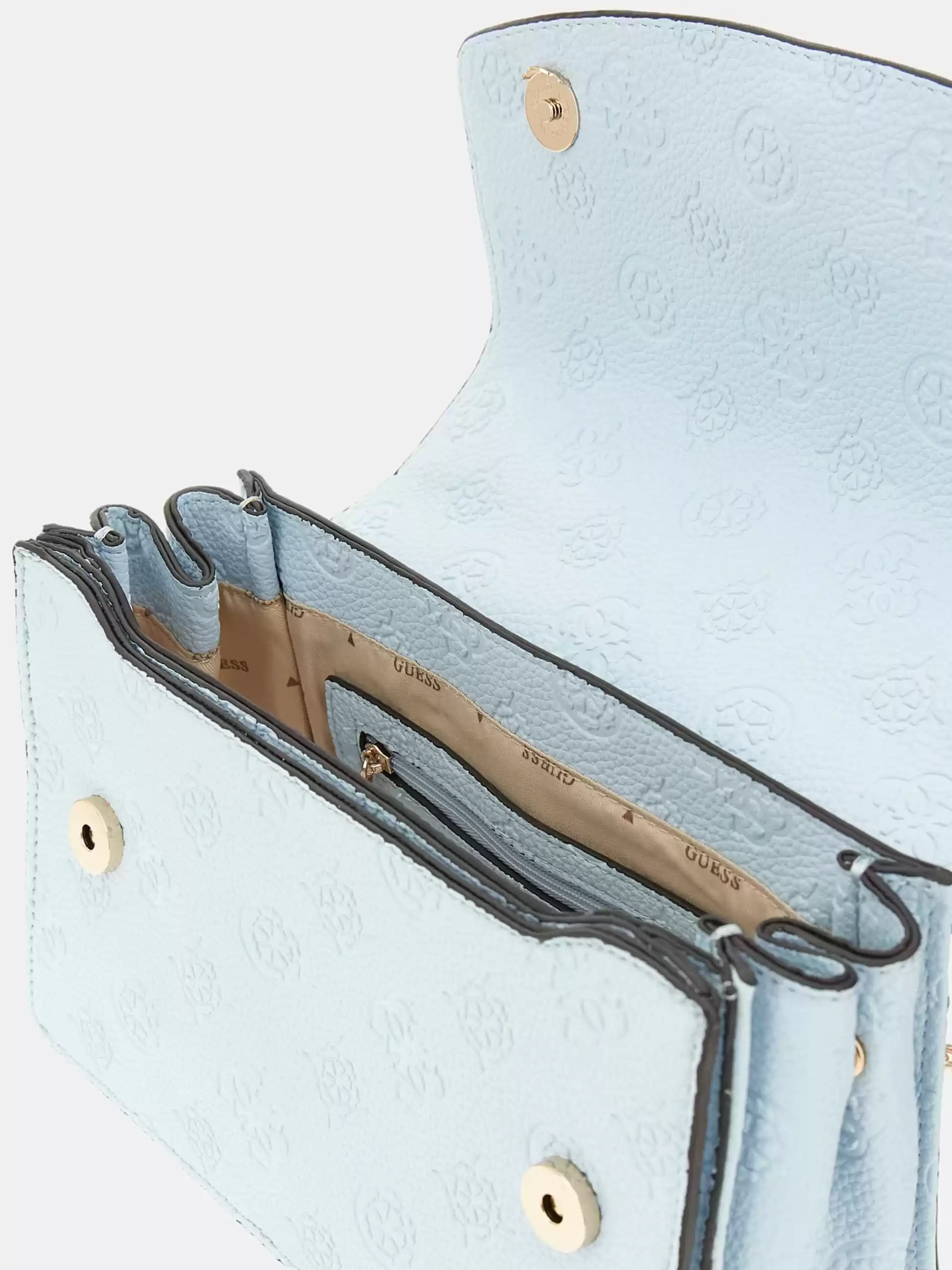Guess Kadın Mavi Cresidia Dönüştürülebilir Flap Cross
