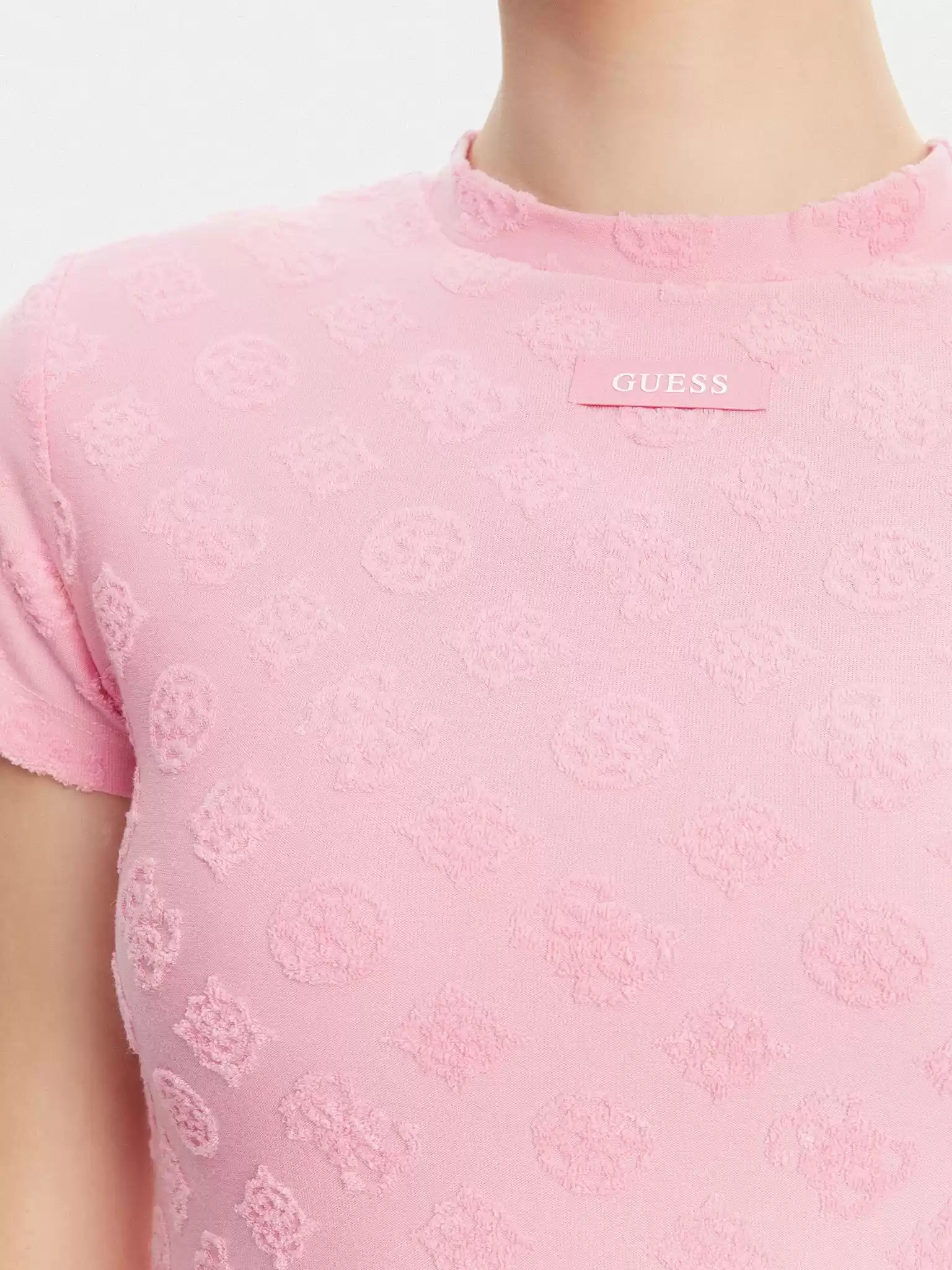 Guess Kadın  Peony Jakarlı Elbise