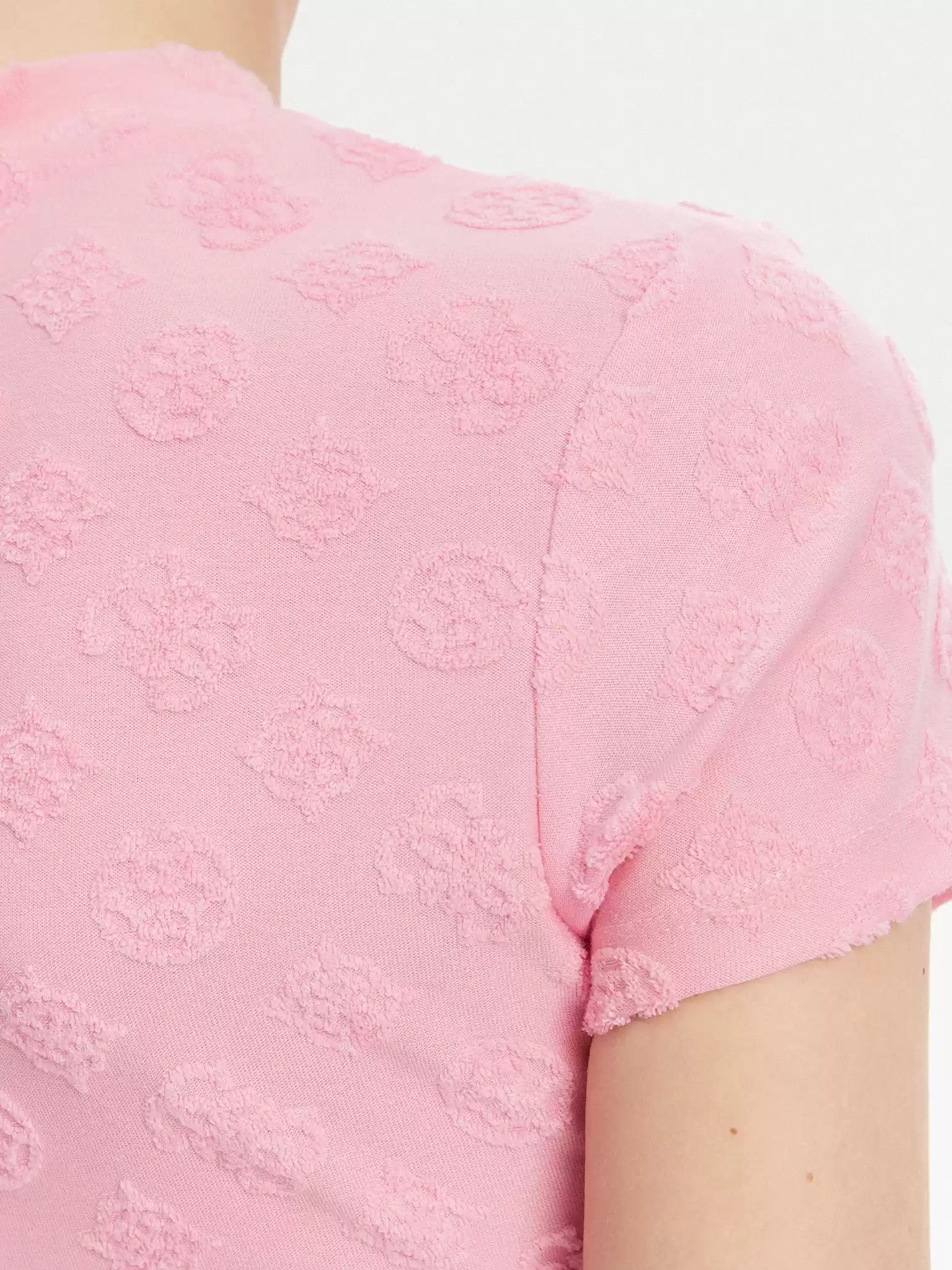 Guess Kadın  Peony Jakarlı Elbise