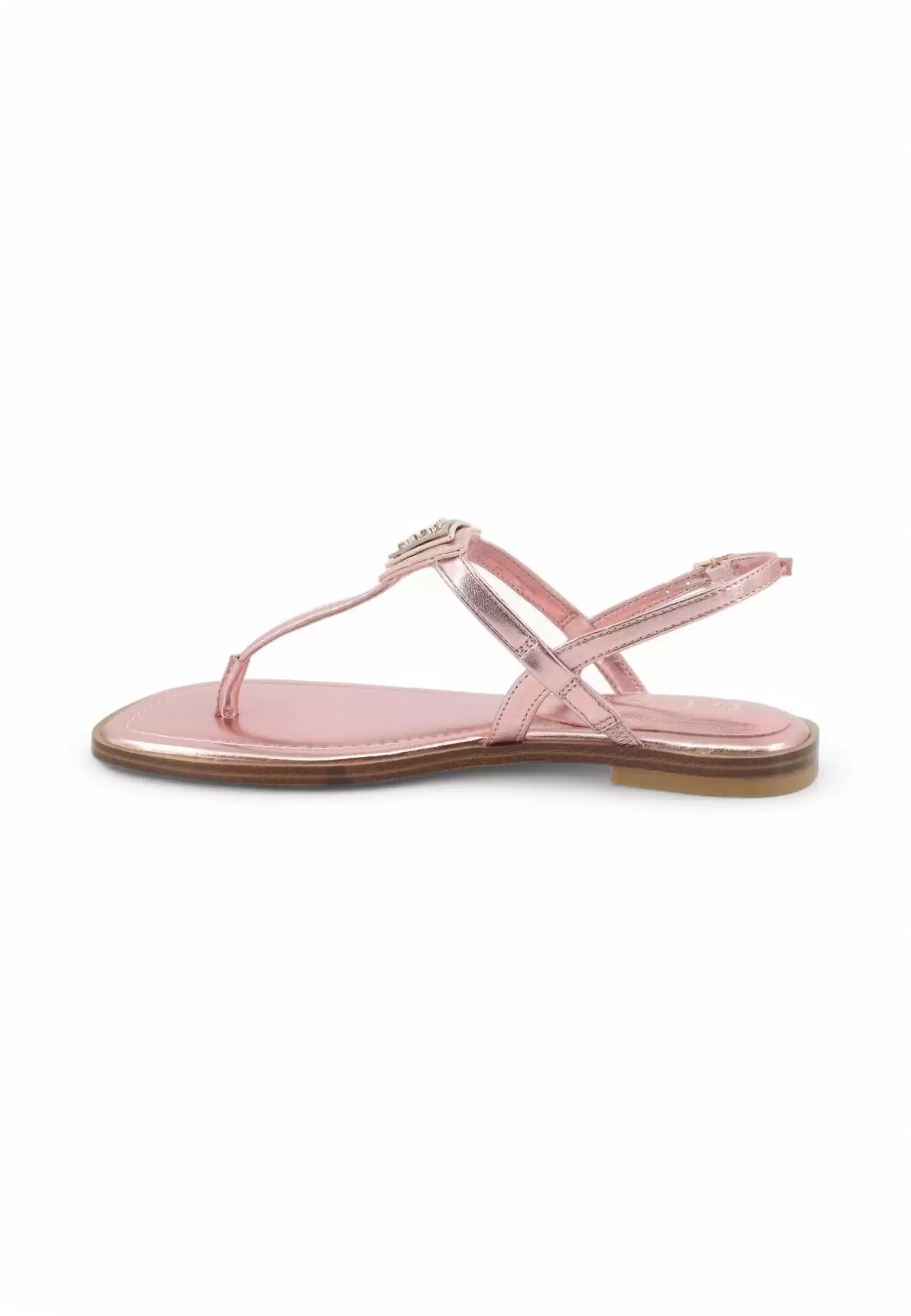 Guess Kadın Rainey Pembe Lame Parmak Arası Sandalet