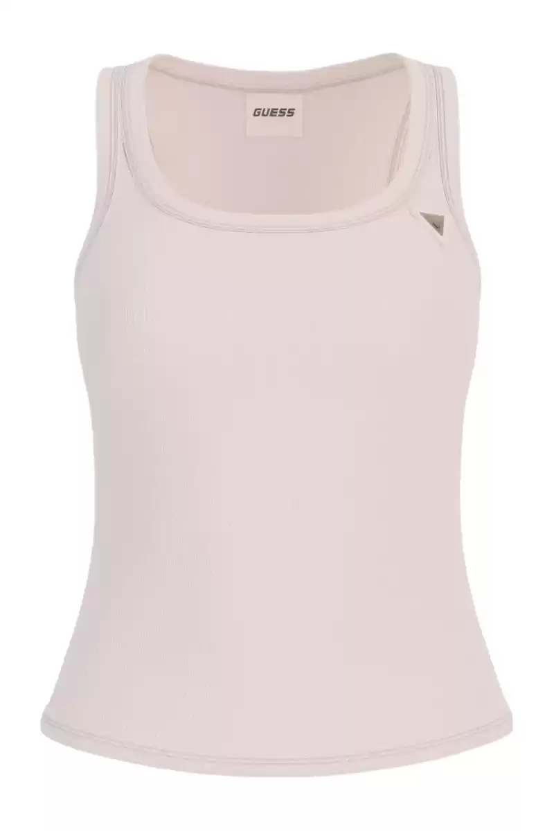 Guess Kadın Krem Rabina Crop Atlet
