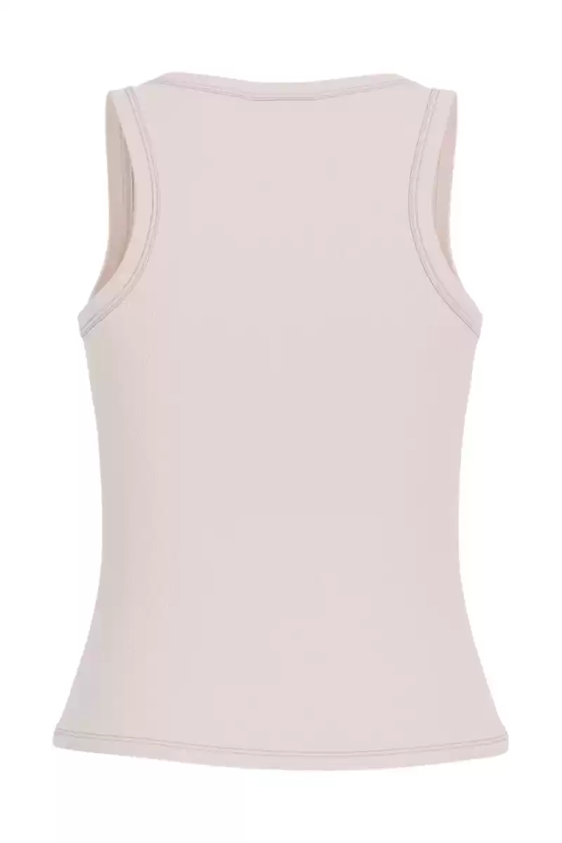 Guess Kadın Krem Rabina Crop Atlet