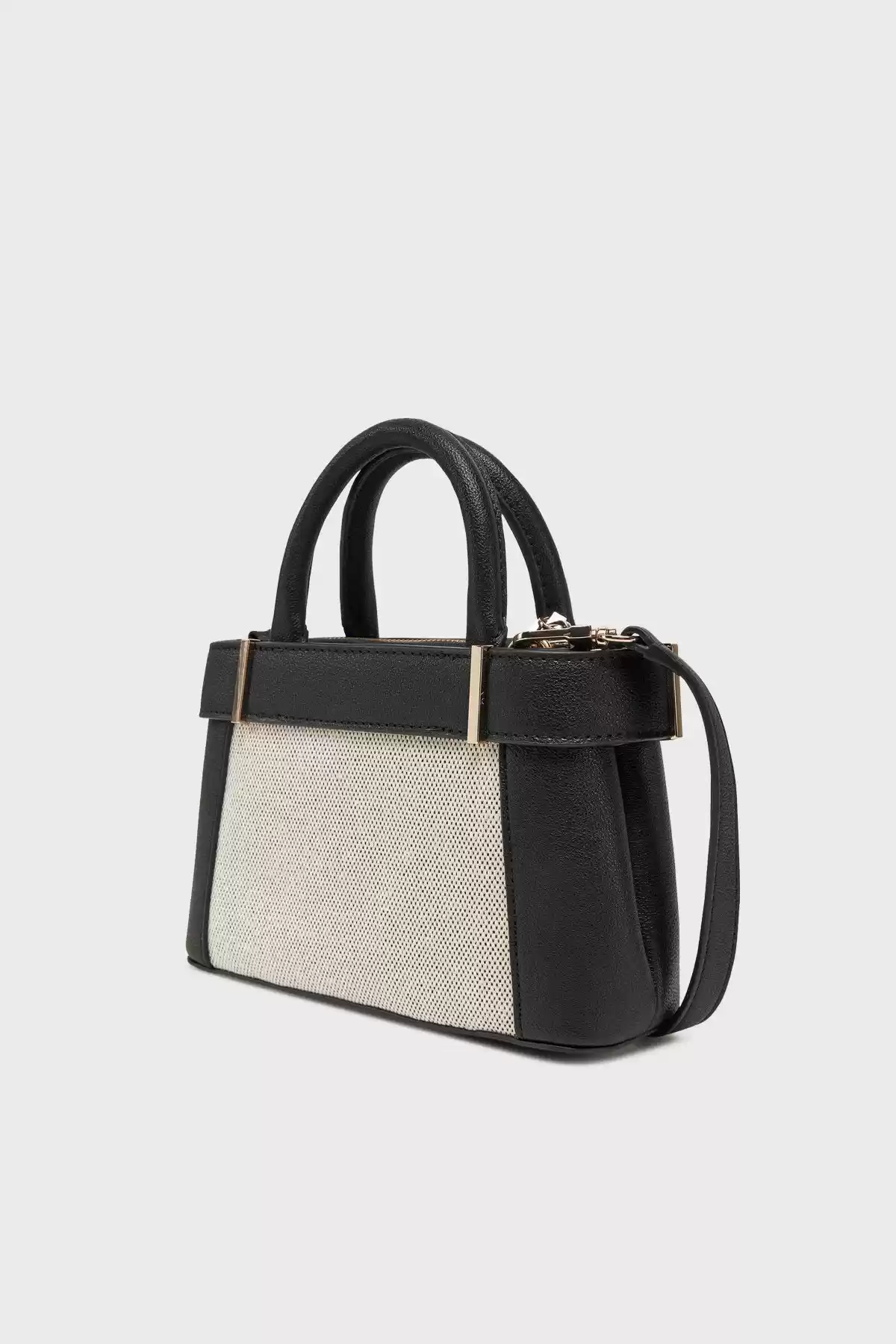 Guess Kadın Siyah Anadela Mini Satchel Çanta