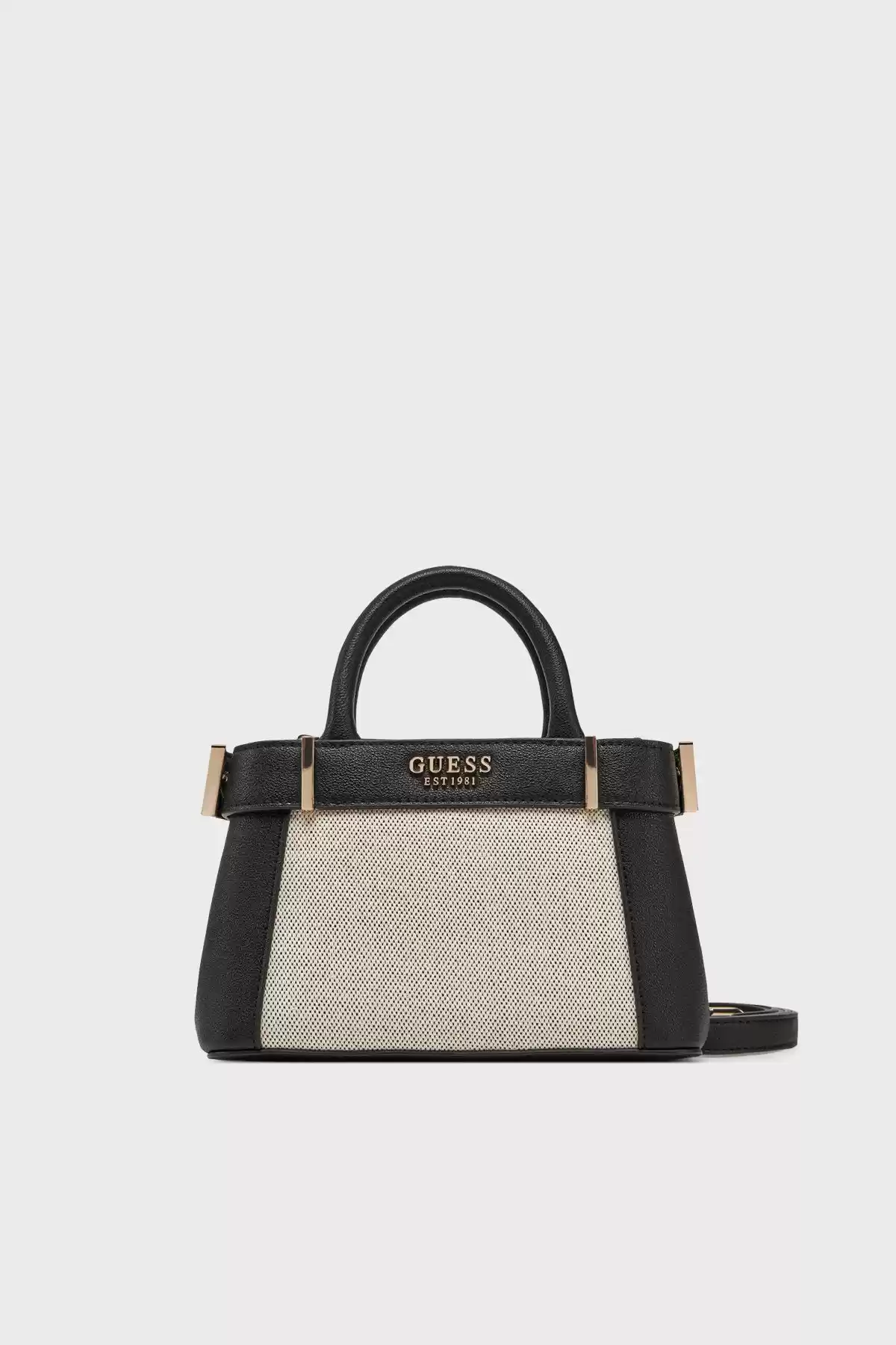 Guess Kadın Siyah Anadela Mini Satchel Çanta
