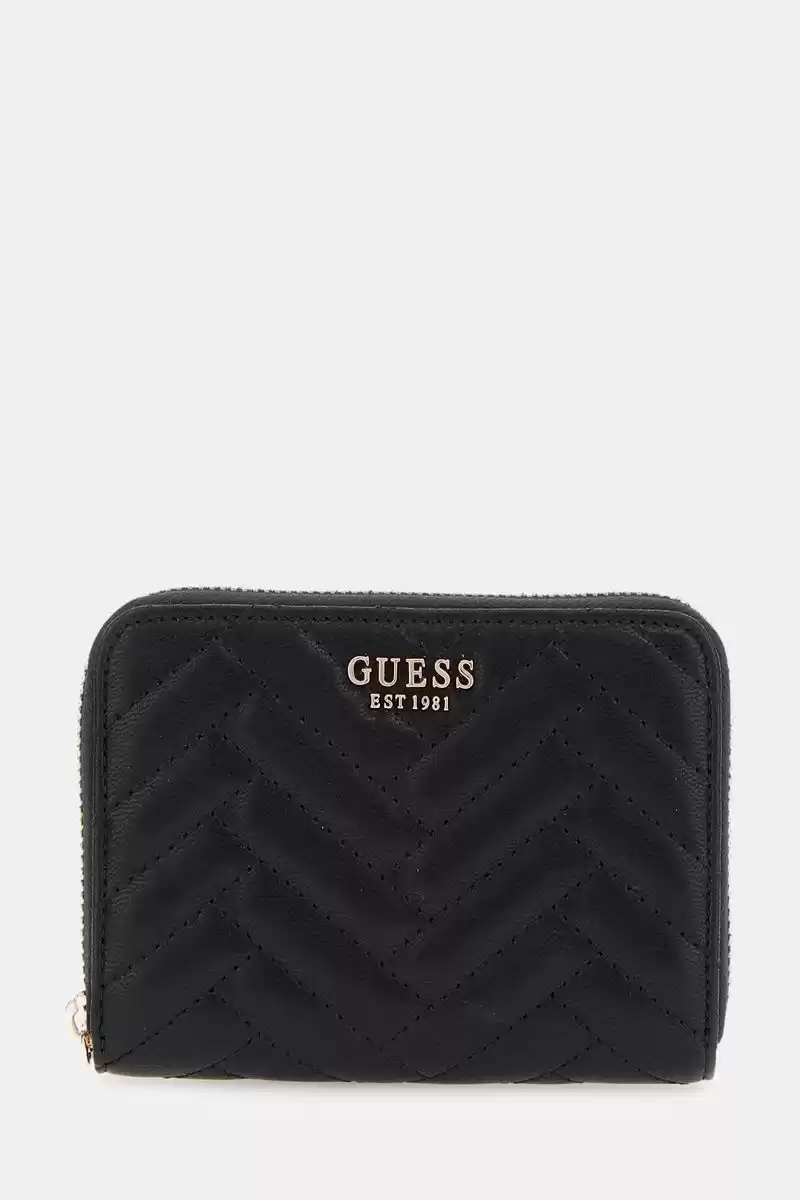 Guess Kadın Siyah Anning Kapitone Cüzdan