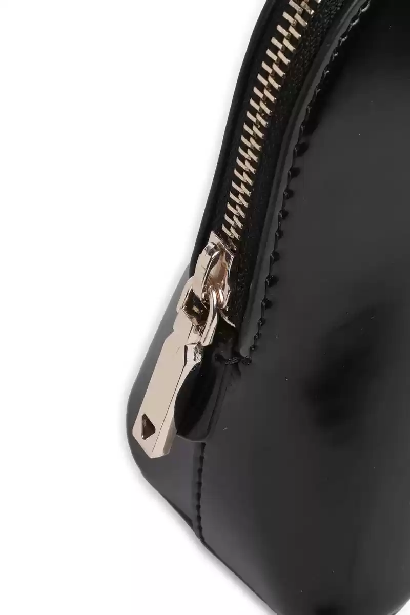 Guess Kadın Siyah Arnela Patent Omuz Çantası