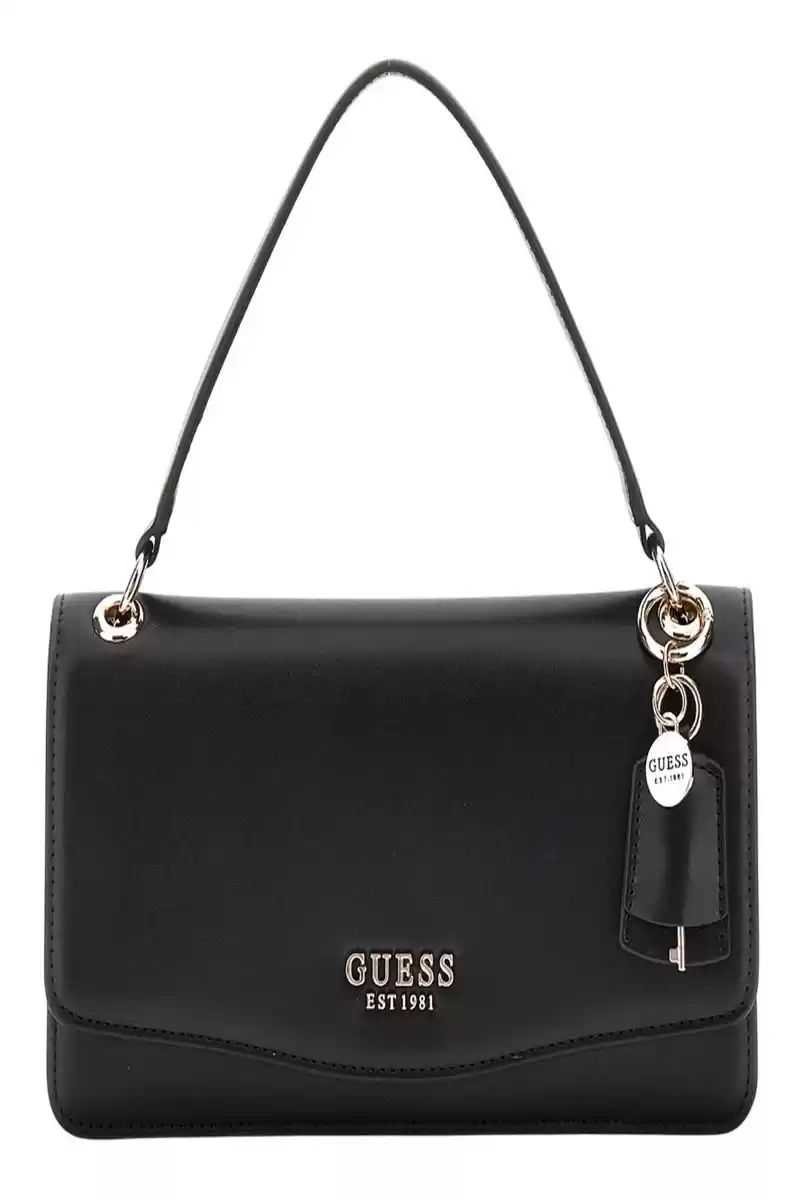 Guess Kadın Siyah Eco Evaine El Çantası