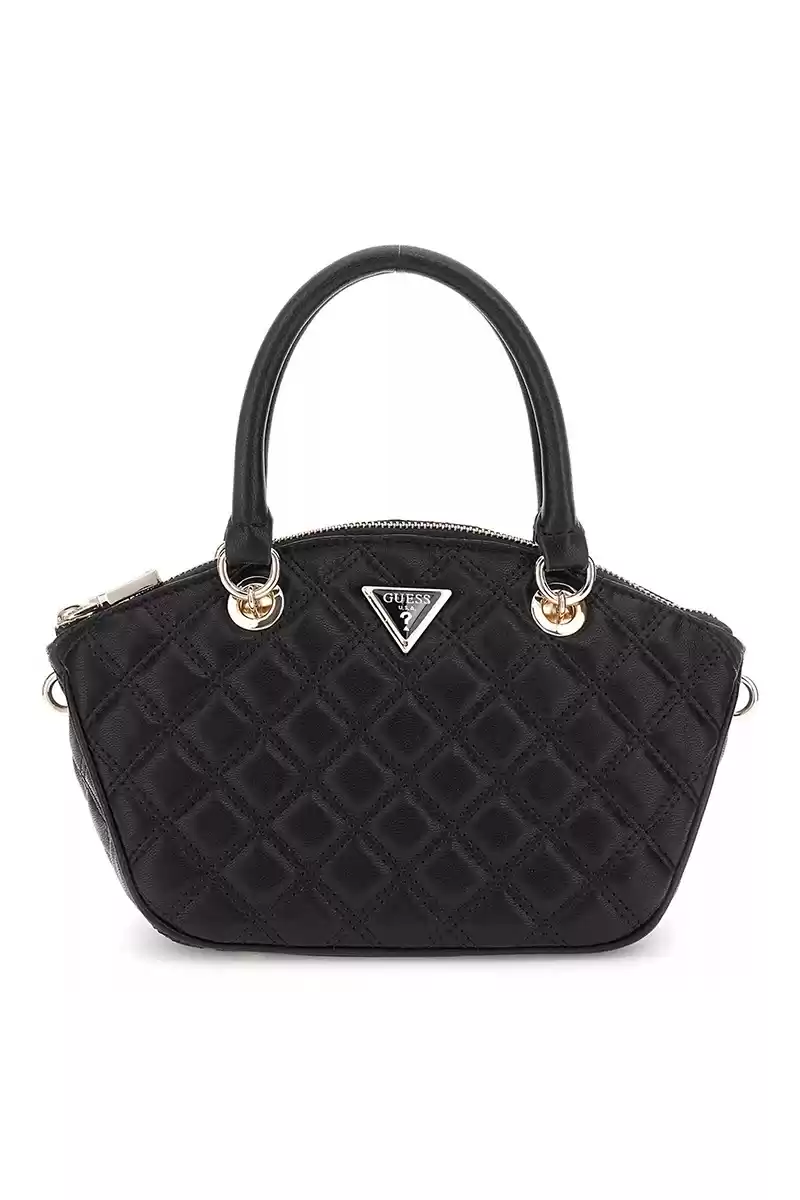 Guess Kadın Siyah Giully Mini Satchel Çanta