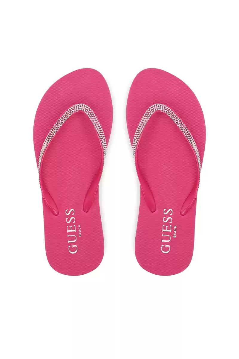 Guess Kadın  Taş İşlemeli Parmak Arası Terlik