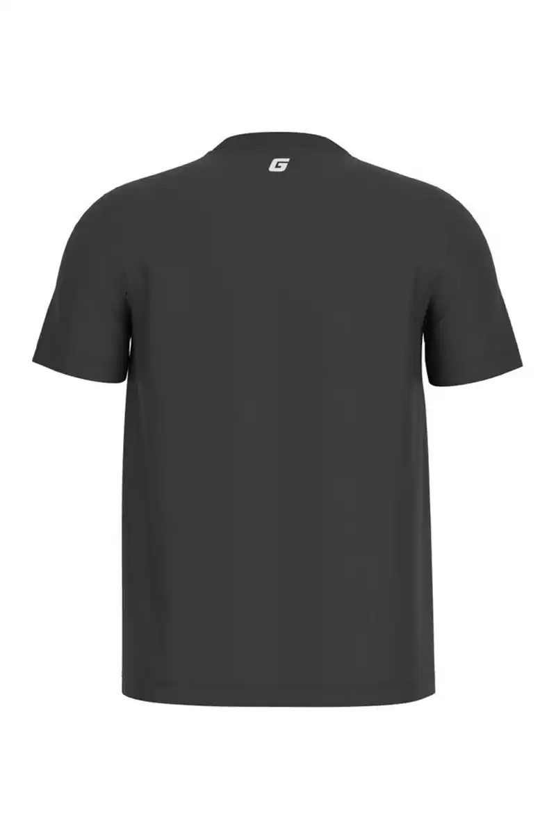 Guess Erkek Siyah 3D Üçgen Logolu T-Shirt