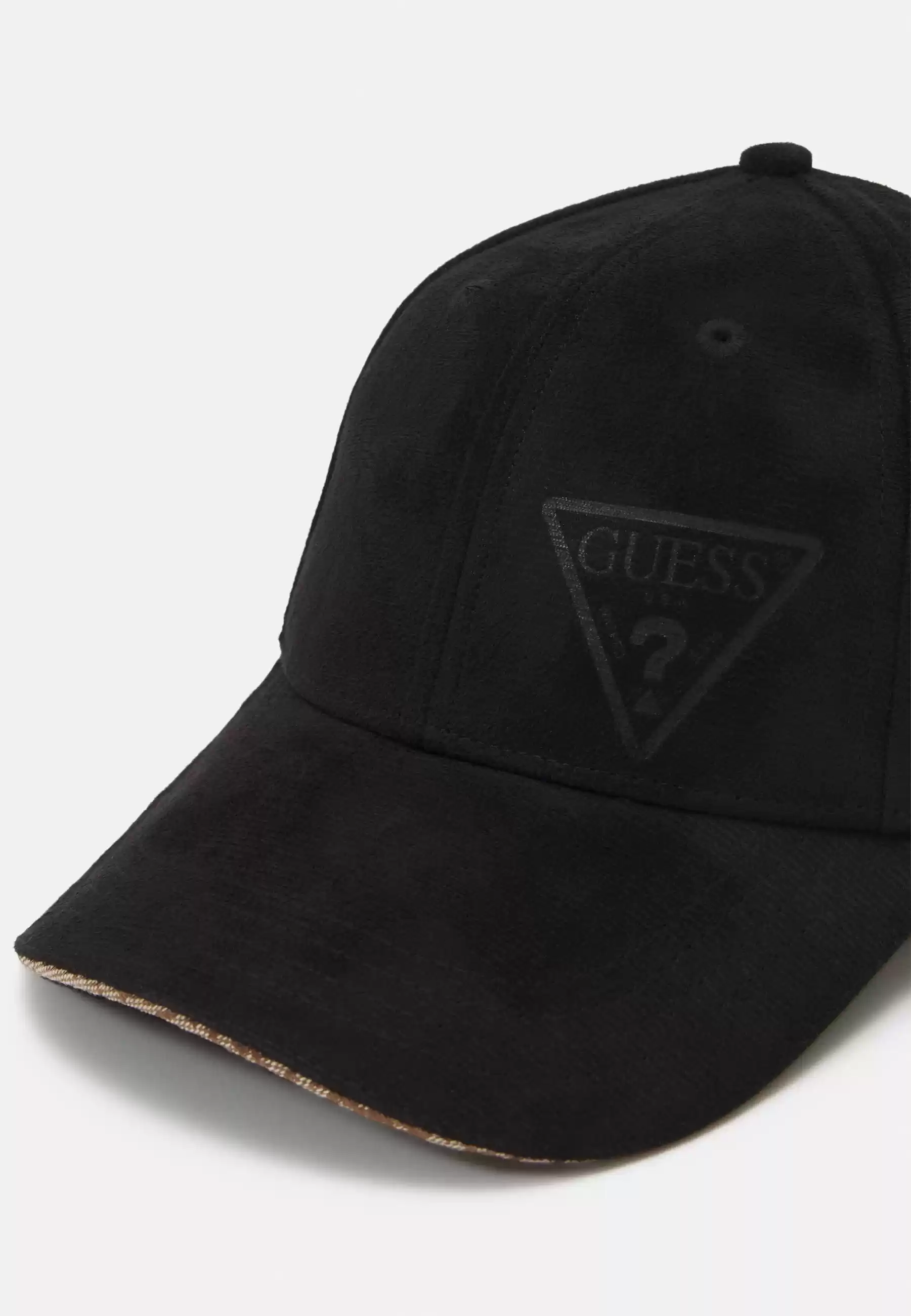Guess  Erkek Siyah Üçgen  Logolu Şapka