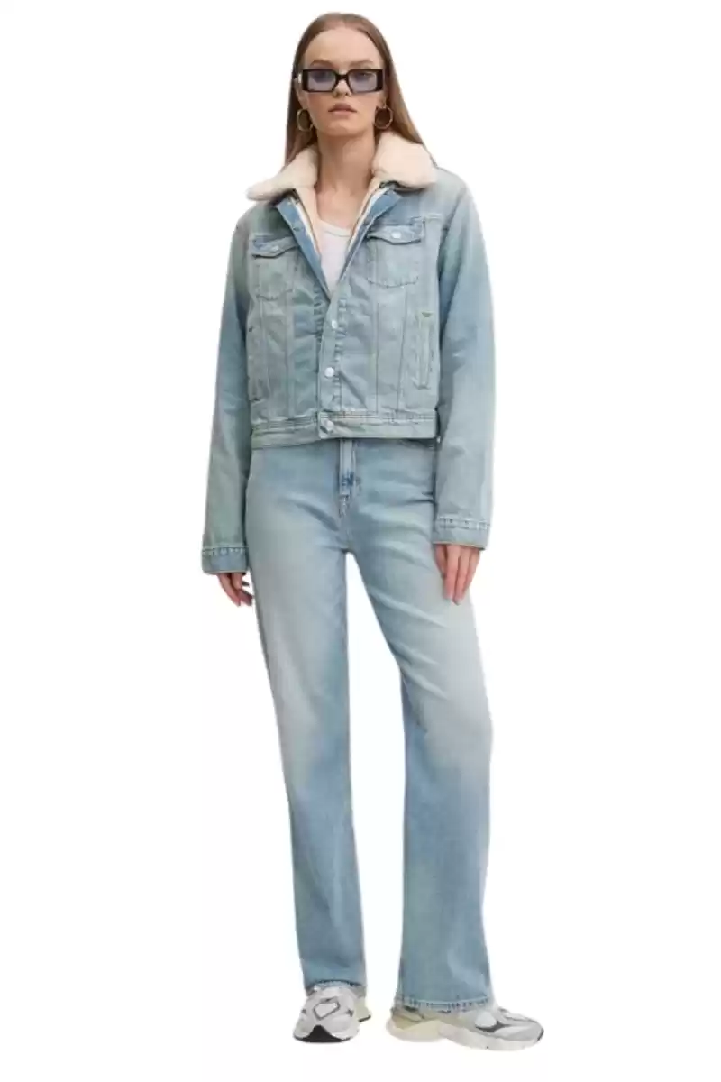 Tommy Jeans Kadın Çift Taraflı Denim Ceket