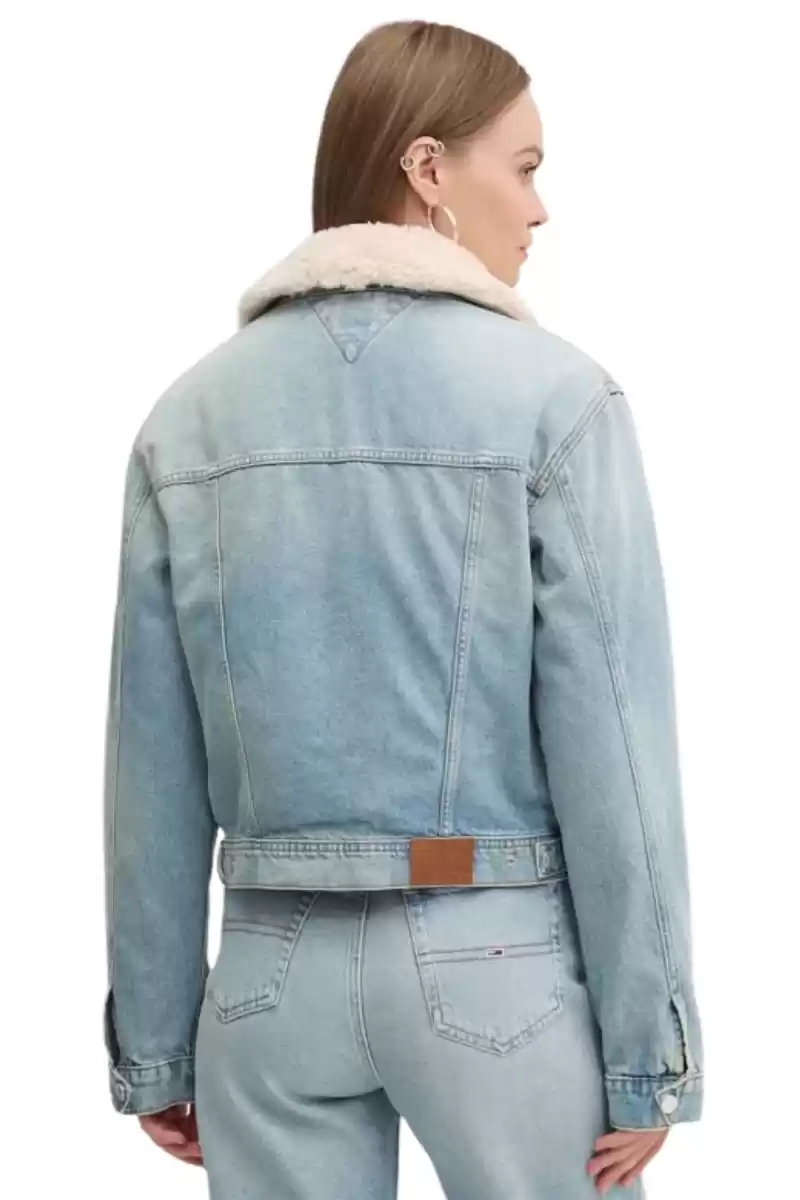 Tommy Jeans Kadın Çift Taraflı Denim Ceket