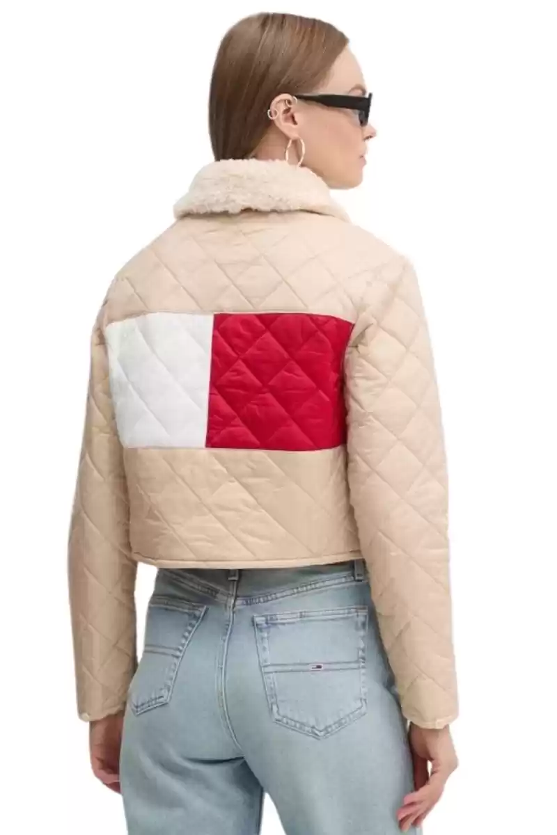 Tommy Jeans Kadın Çift Taraflı Denim Ceket