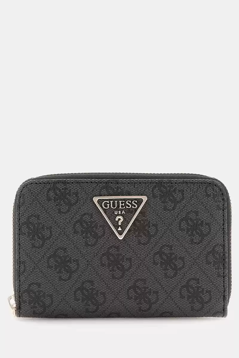 Guess Kadın Antrasit Laurel 4G Logolu Cüzdan